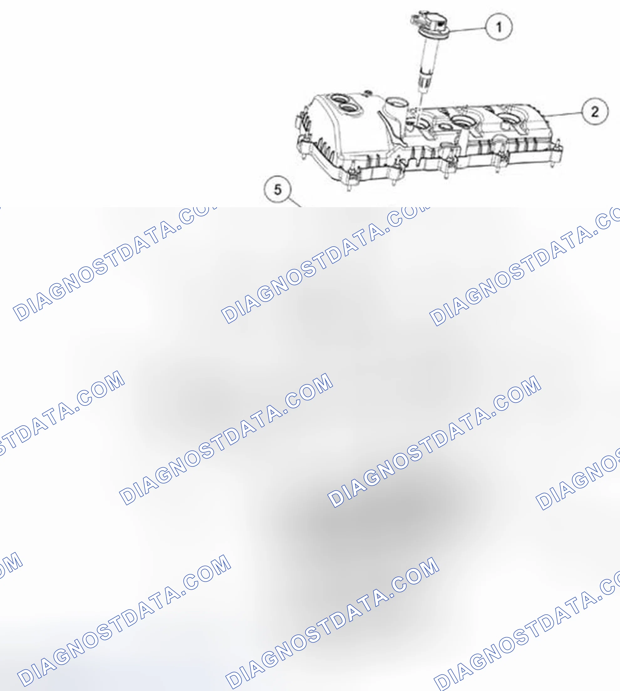 Scheme 276: Engine Upper - LH Cylinder Head