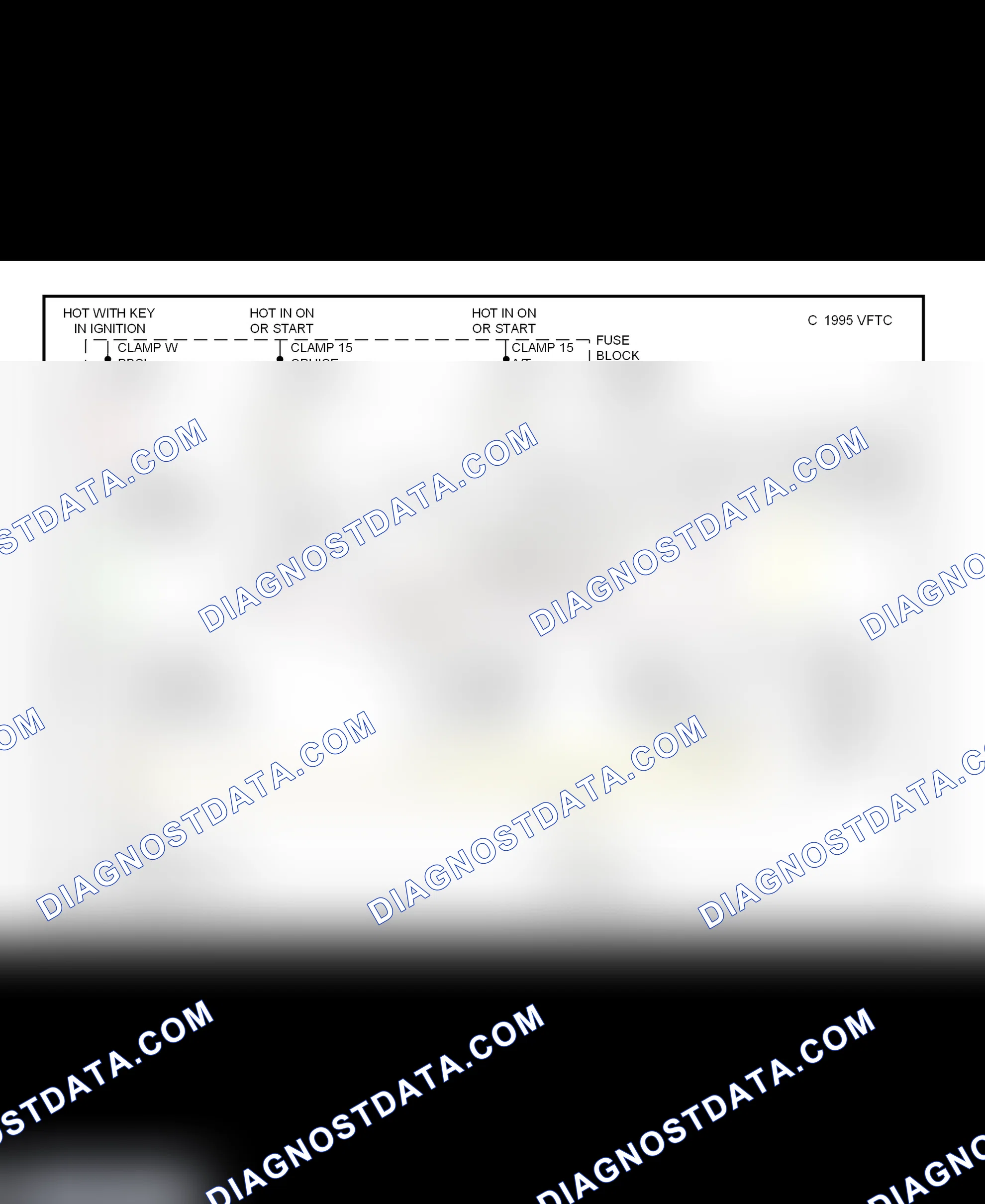 Fig. 28: Shift Interlock System Wiring Diagram (1999 Catera)