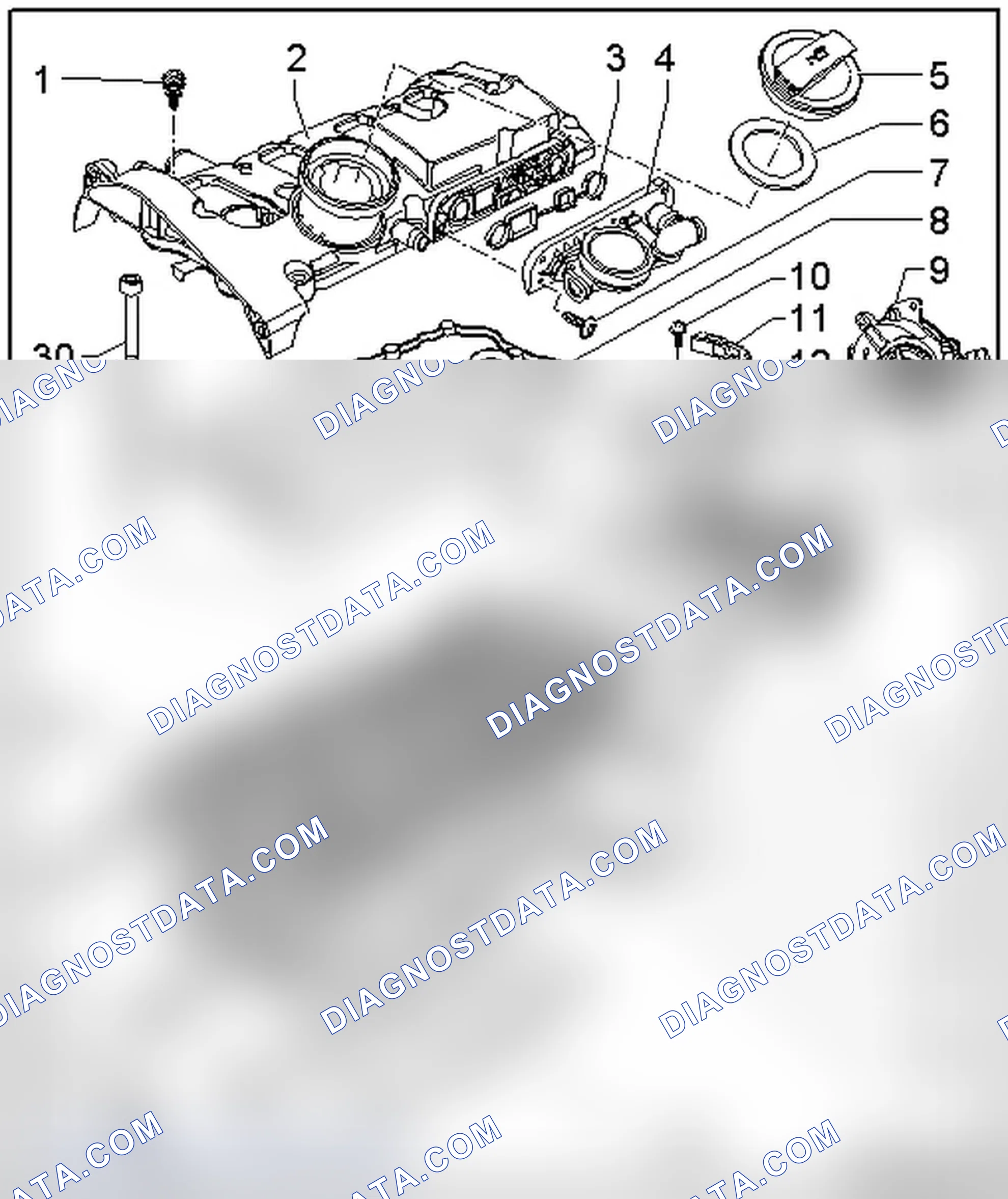 Scheme 116: CYLINDER HEAD OVERVIEW