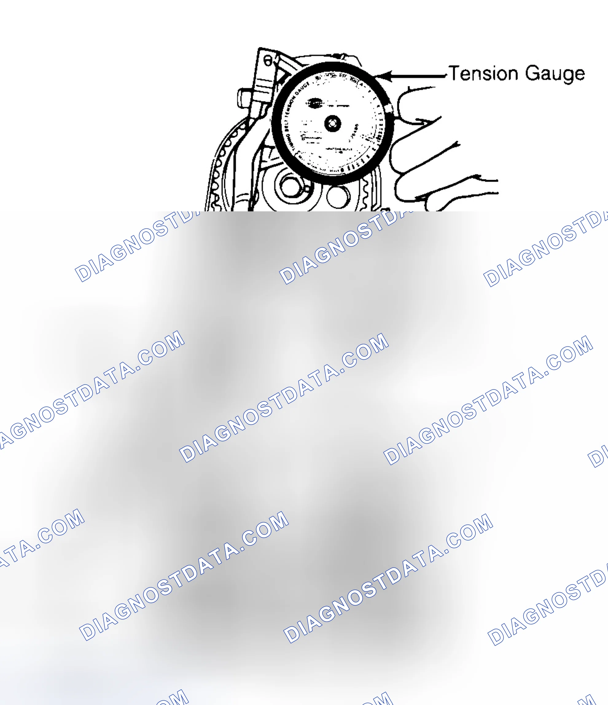 Scheme 3: Adjusting Typical Timing Belt Tension