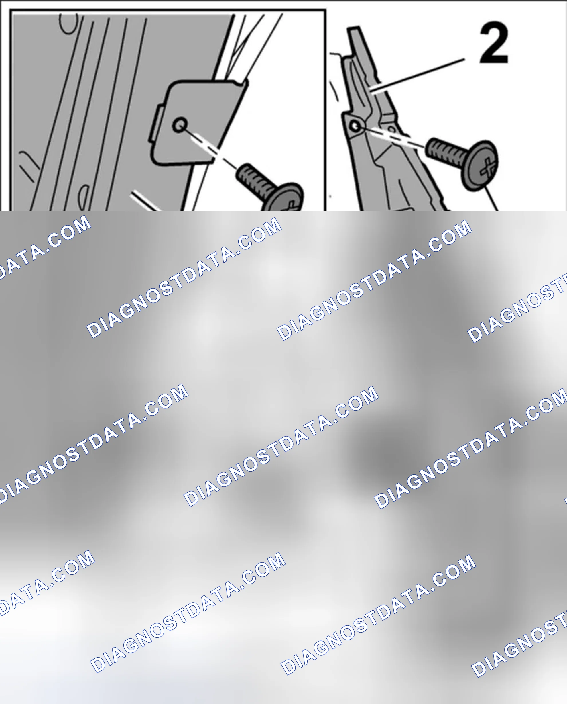 Scheme 106: Installing supports for backrest side parts