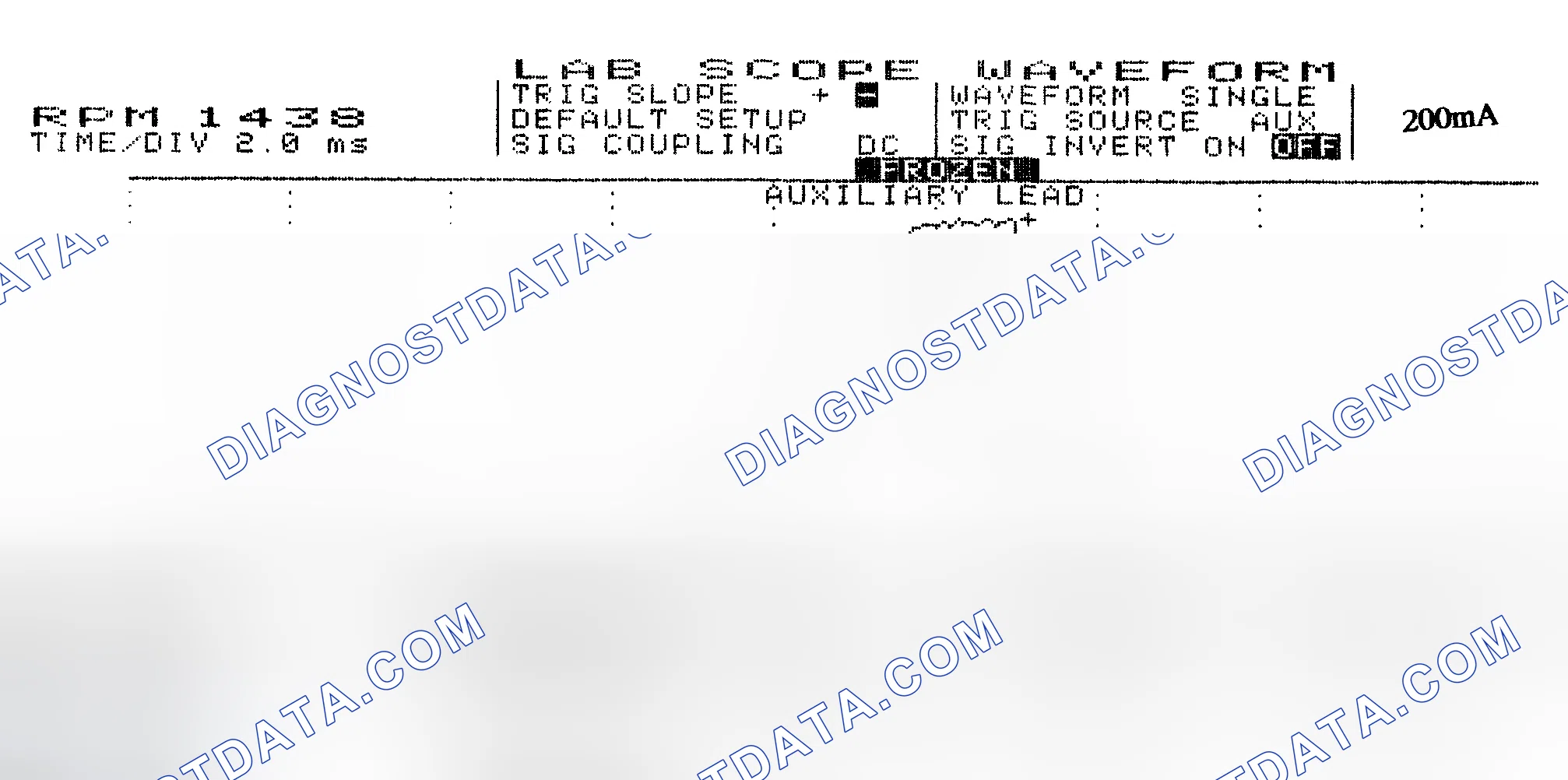 Scheme 15: Single Injector w/Normal Current Flow - Current Pattern