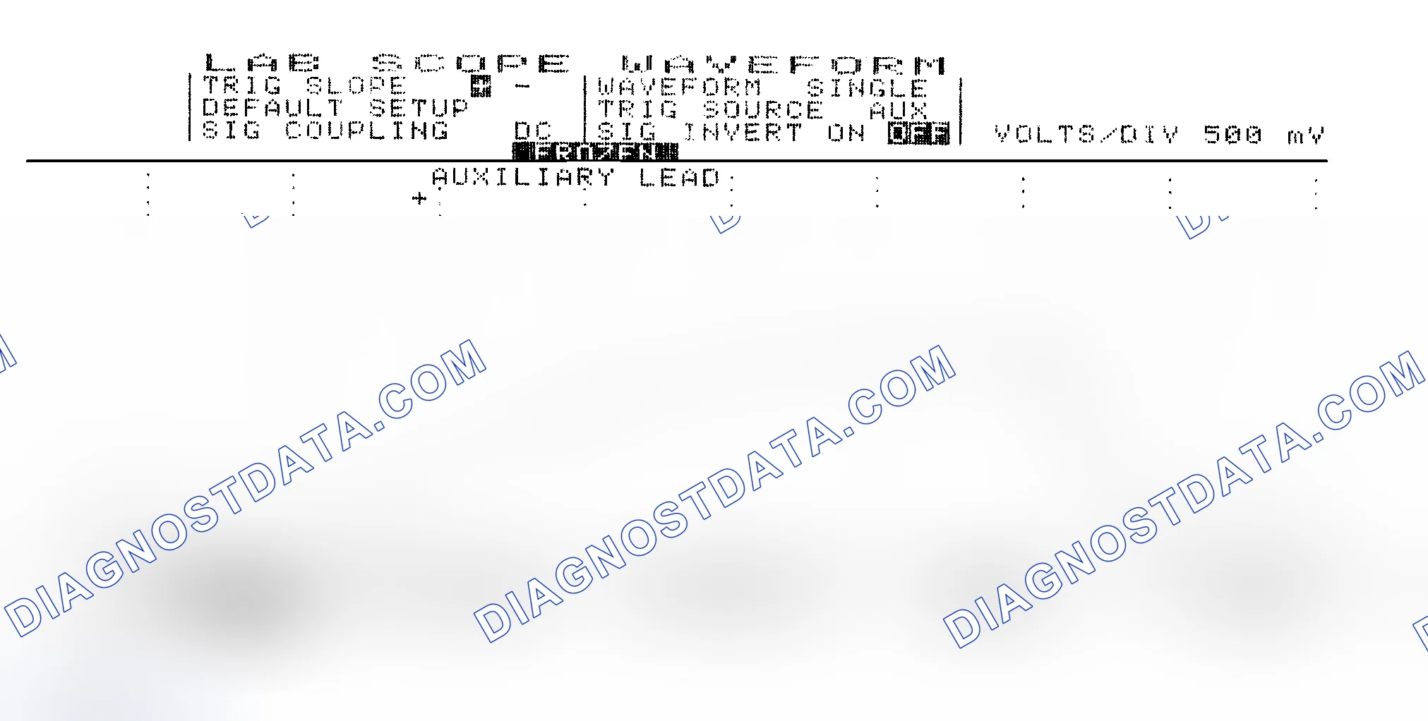 Scheme 14: Single Injector w/Excessive Current Flow - Current Pattern