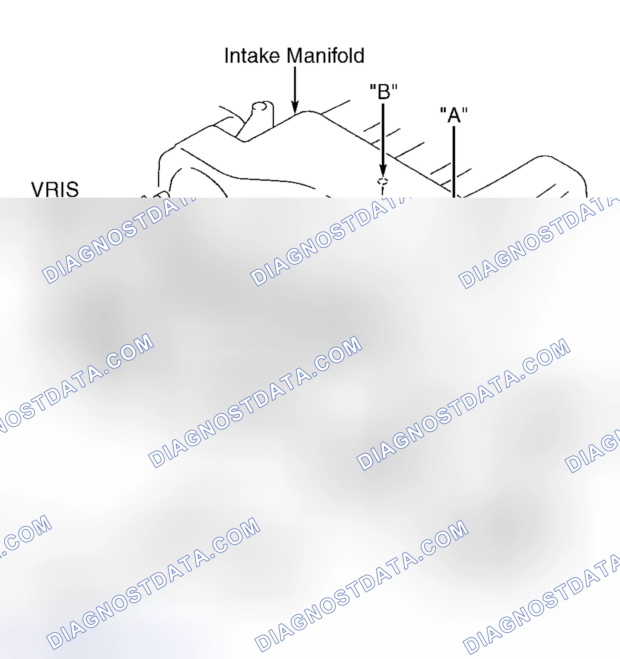 Scheme 1: VARIABLE RESONANCE INDUCTION SYSTEM (VRIS - MILLENIA 2.5L & 626 2.5L)