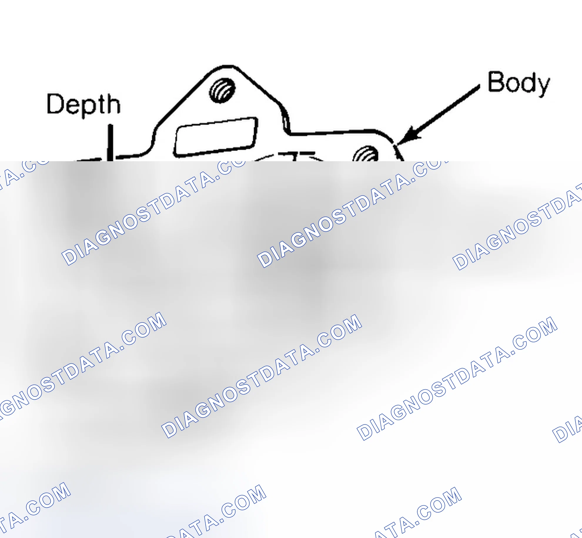 Scheme 35: Measuring Oil Pump Gear Cavity