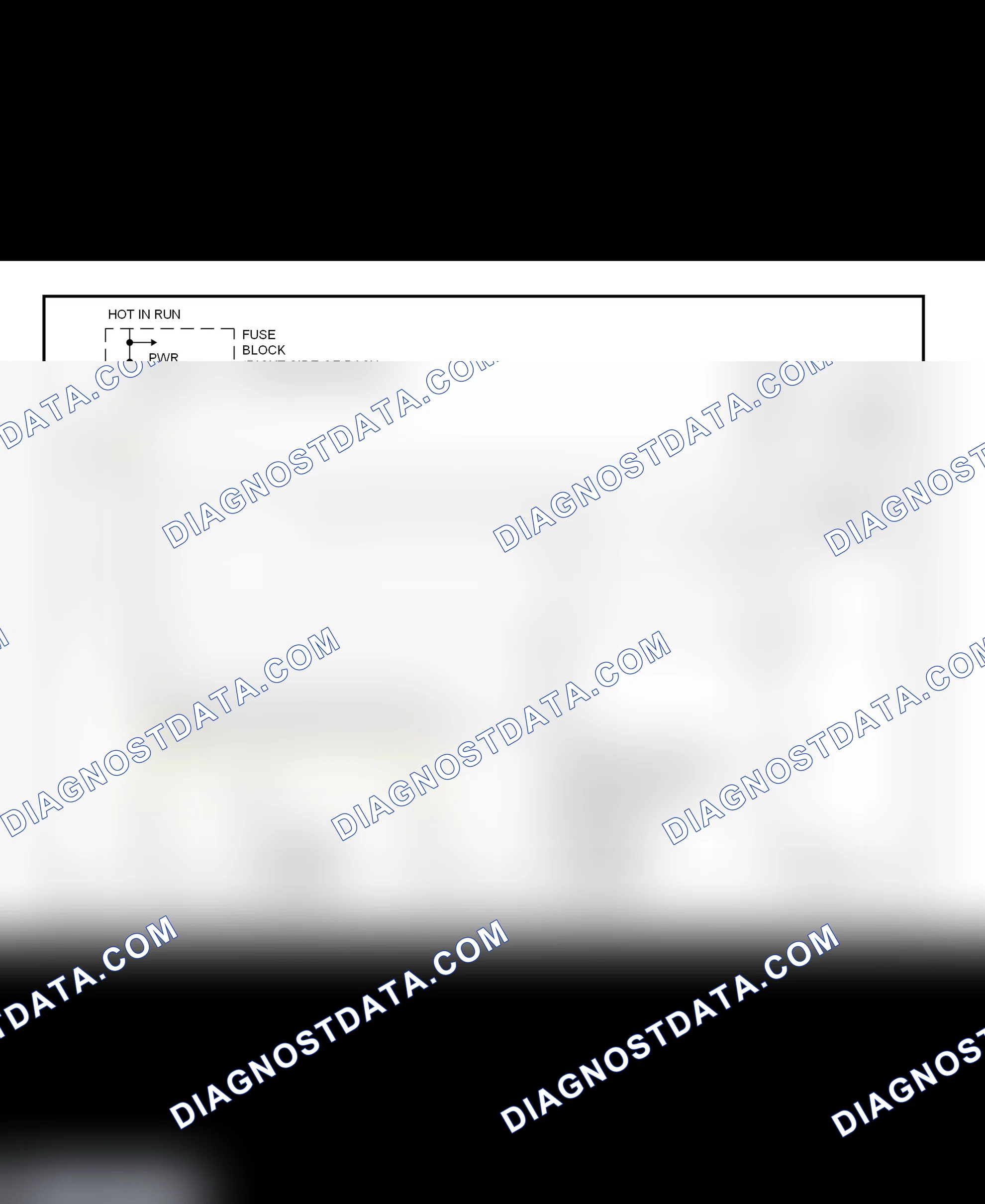 Fig. 7: Power Window System Wiring Diagram (Montana, Silhouette & Venture - Rear Quarter Windows)