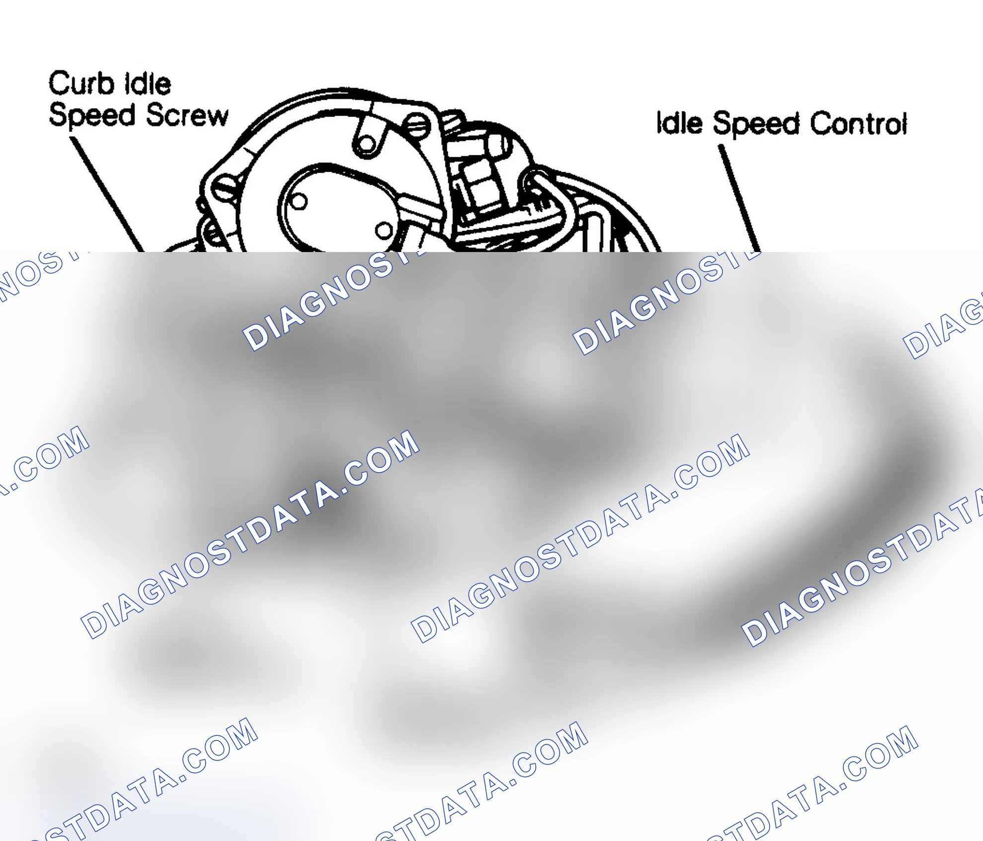 Scheme 8: Adjustment Points For YFA 1-Bbl. Carburetor On Light Duty Engines (Use Allen Wrench To Adjust Idle Speeds)