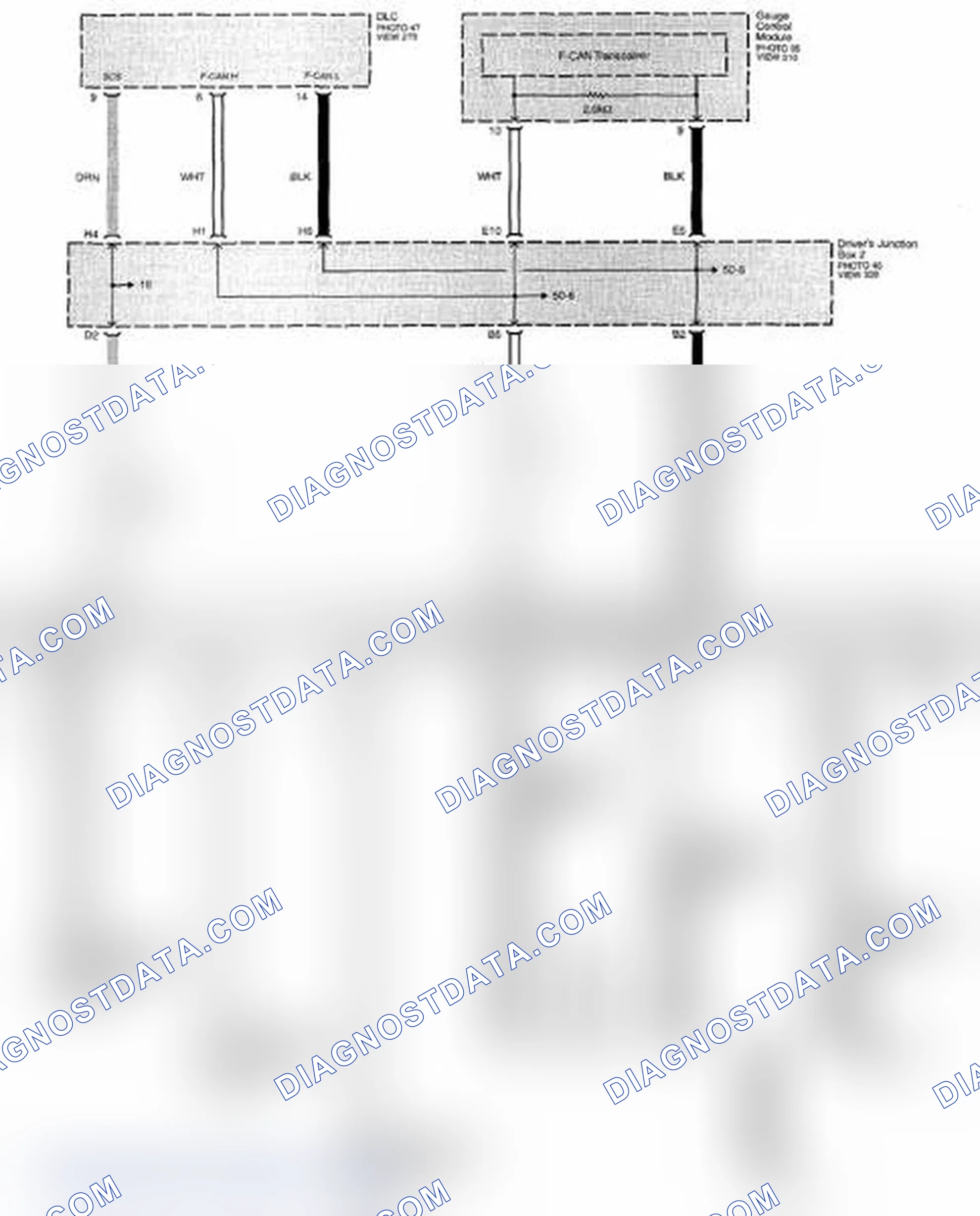 Scheme 270: Reverse Lockout System Circuit Diagram - A/T Controls (Page 39-2)