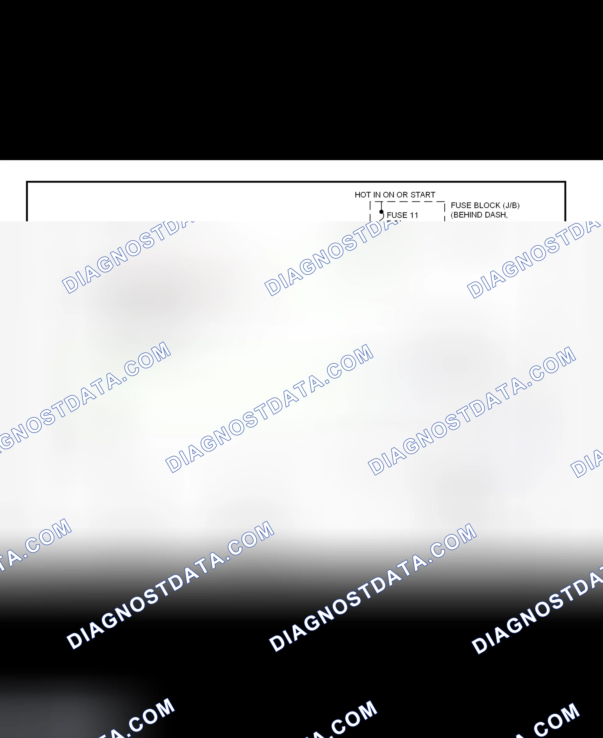 Scheme 8: Shift Lock System Circuit Diagram (1998 Infiniti QX4)
