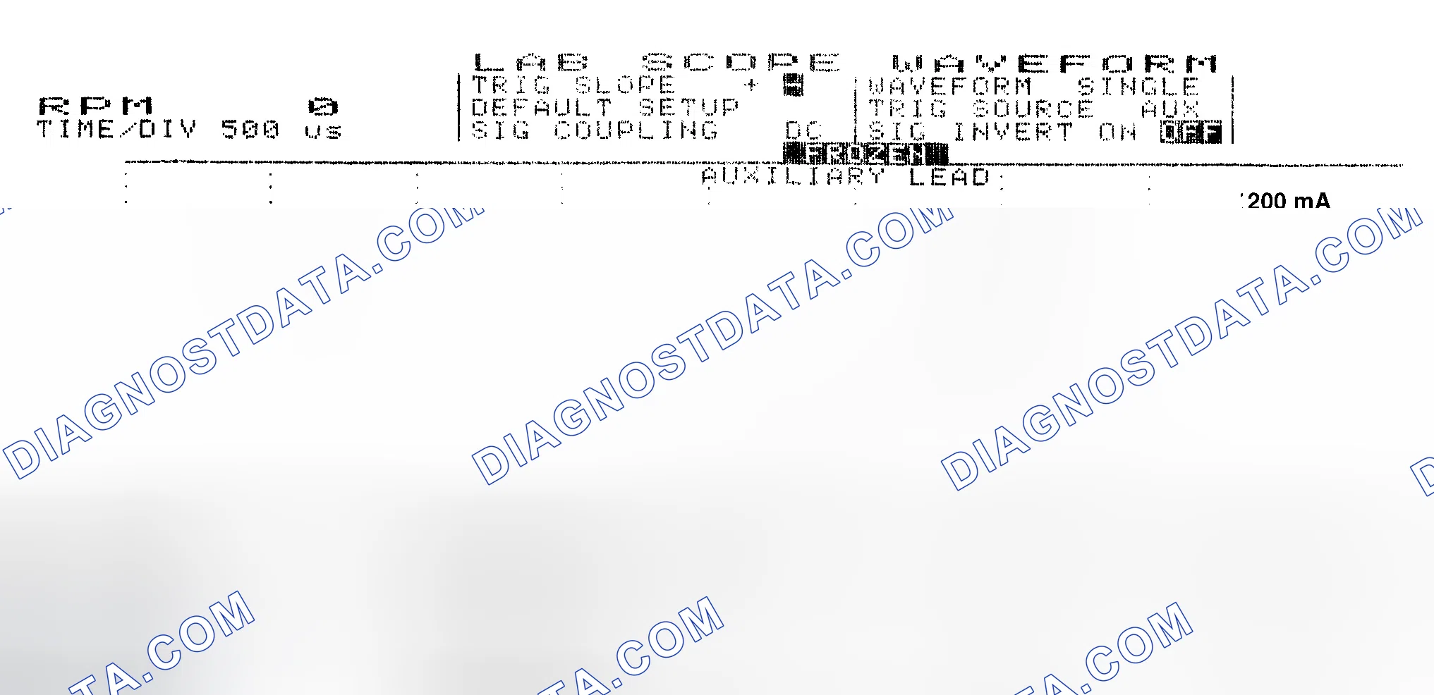 Scheme 17: Single Injector w/Normal Current Flow - Current Pattern