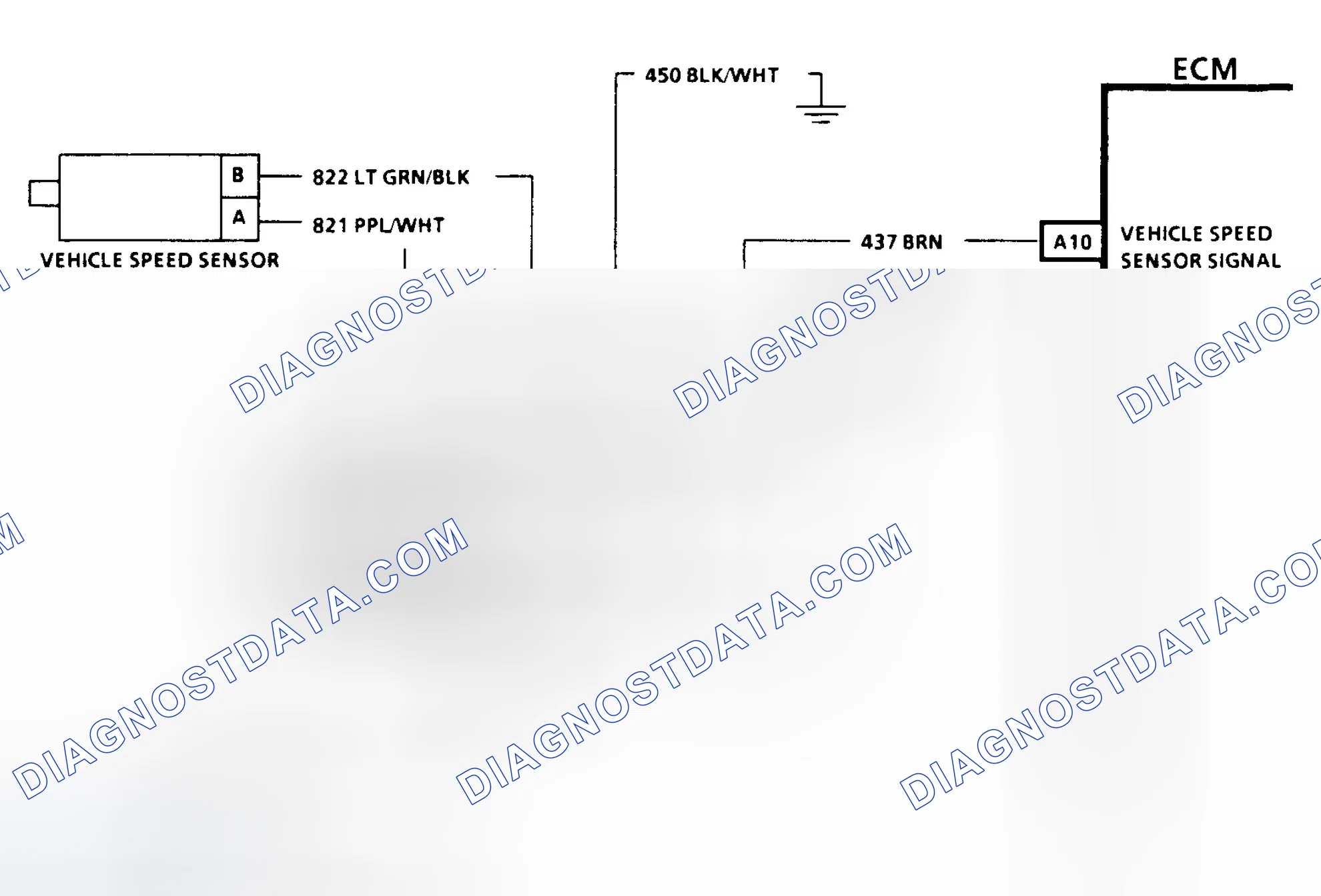 Scheme 39: Code 24 Schematic (C & K Series W/O 4L80-E Trans.) Vehicle Speed Sensor