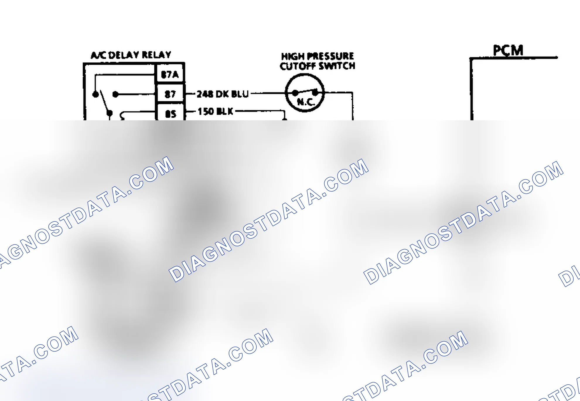 Scheme 13: Chart C-10 Schematic (4.3L (VIN W & Z) "S" & "T" Series A/T & 4.3L (VIN W) "T" Series M/T A/C Compressor Clutch Circuit Diagnosis