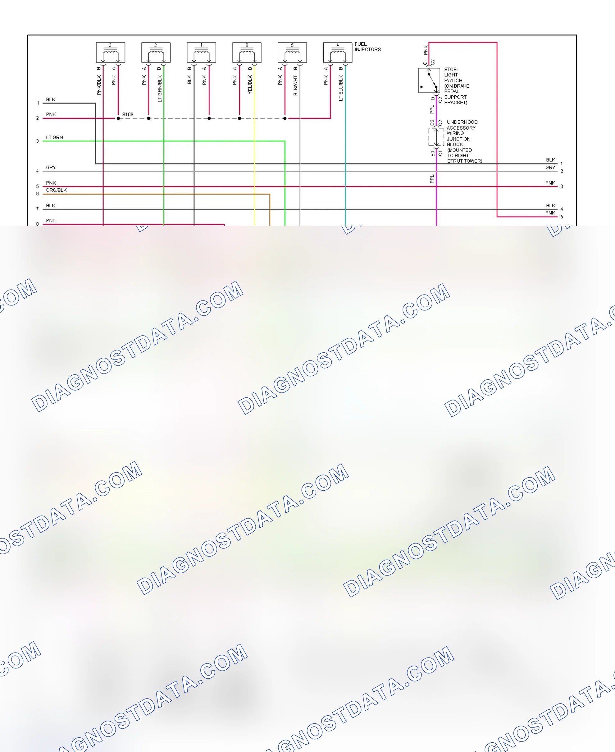 Scheme 111: PCM Wiring Diagram (Grand Prix - 3.1L - 2 Of 4)