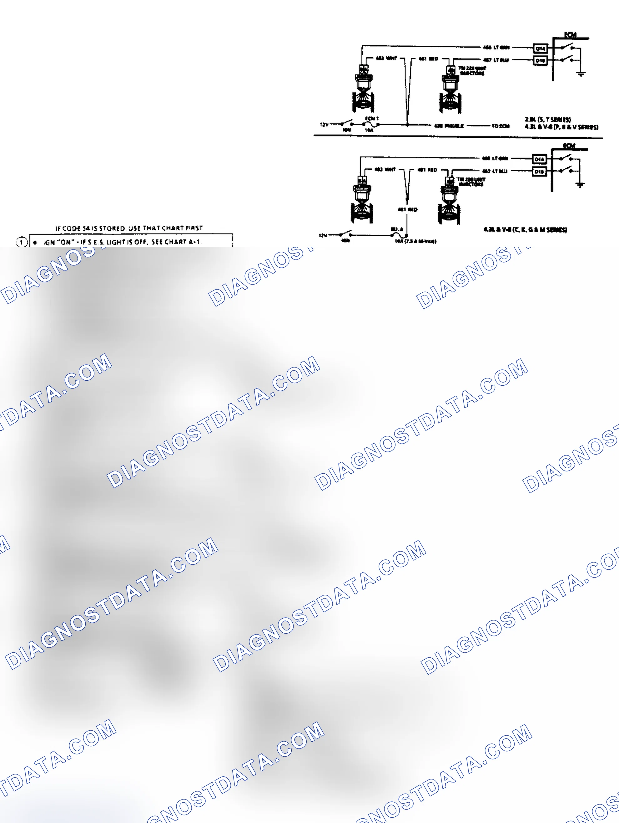 Scheme 32: Chart A3 Cranks, But Will Not Run (All Except 2.5L)