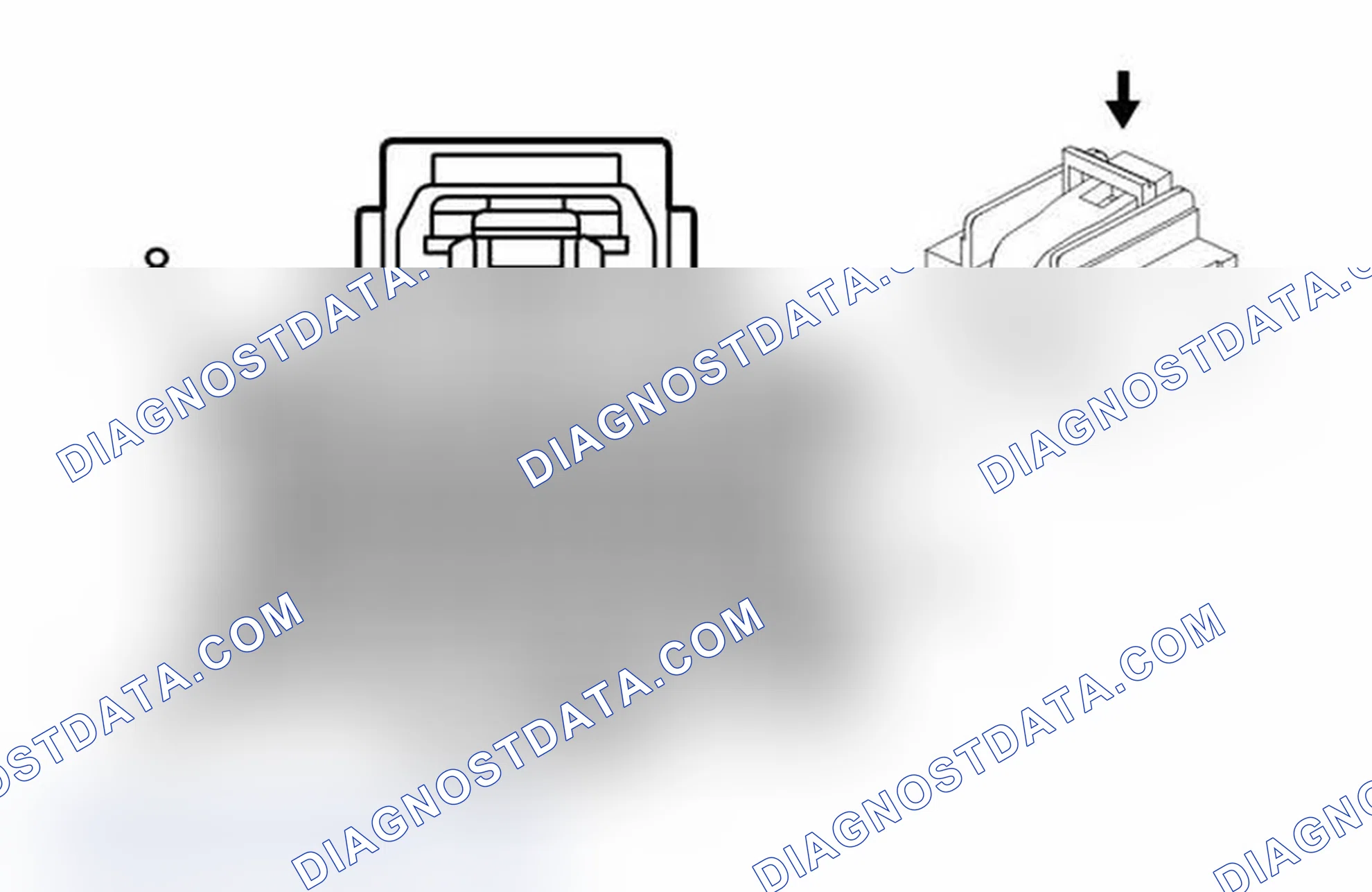 Scheme 394: P22D Video Display - Driver Seat Headrest (UWG)