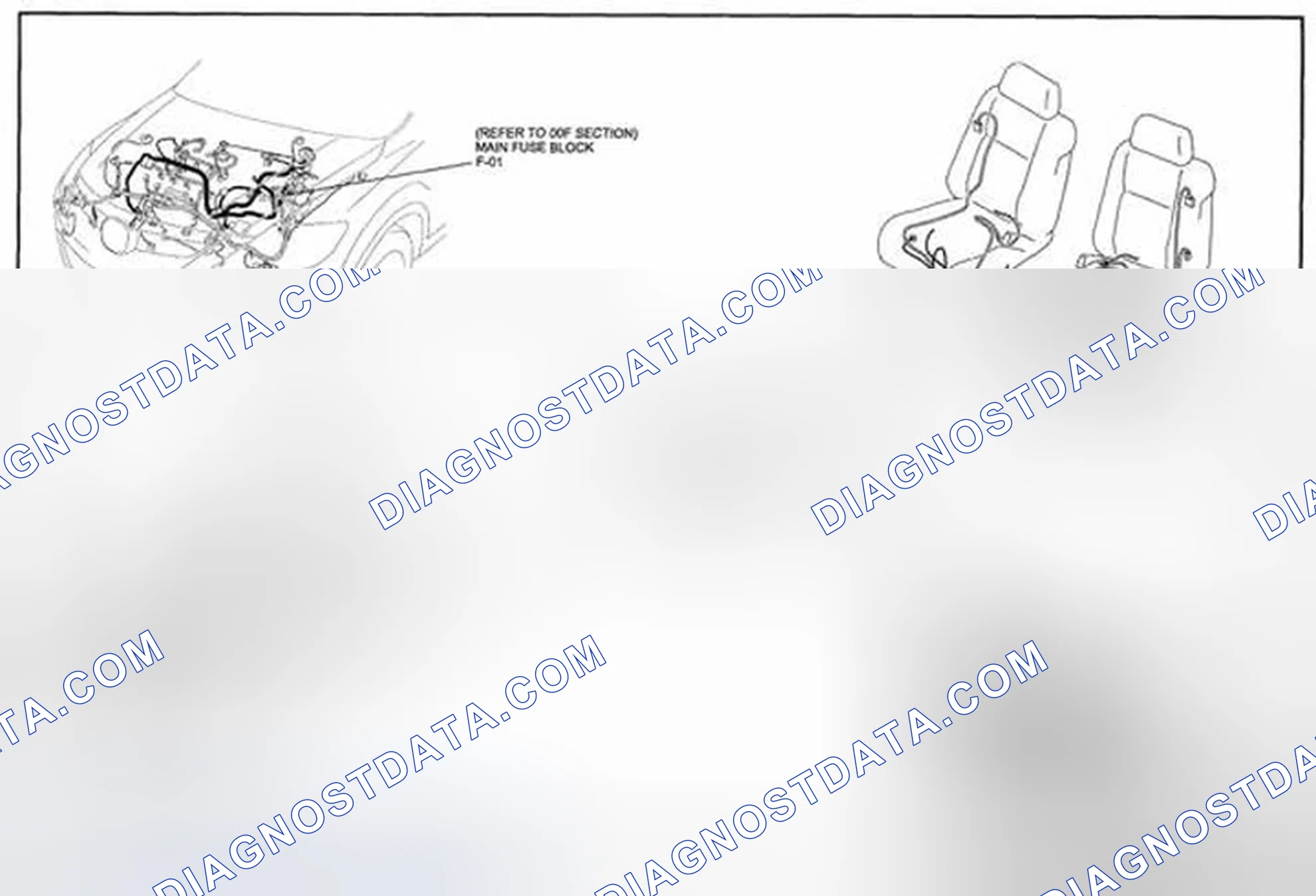 Scheme 205: Power Seat Wiring Diagram - 0913-2a (2 Of 2)