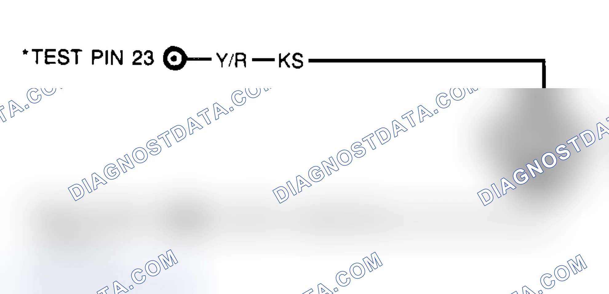 Scheme 28: Knock Sensor Circuit & Connector ID (DG1 - Exc. Mark VIII)