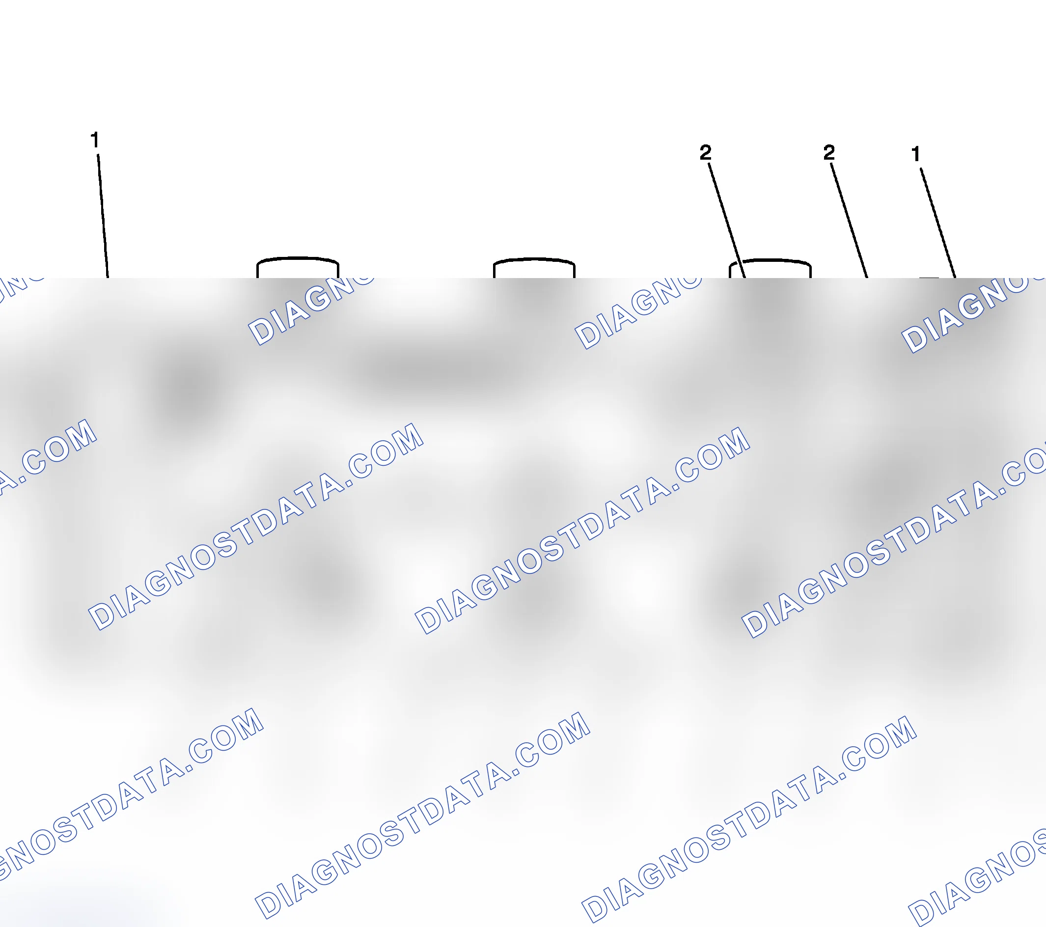 Scheme 38: Right Cylinder Head Exhaust Face