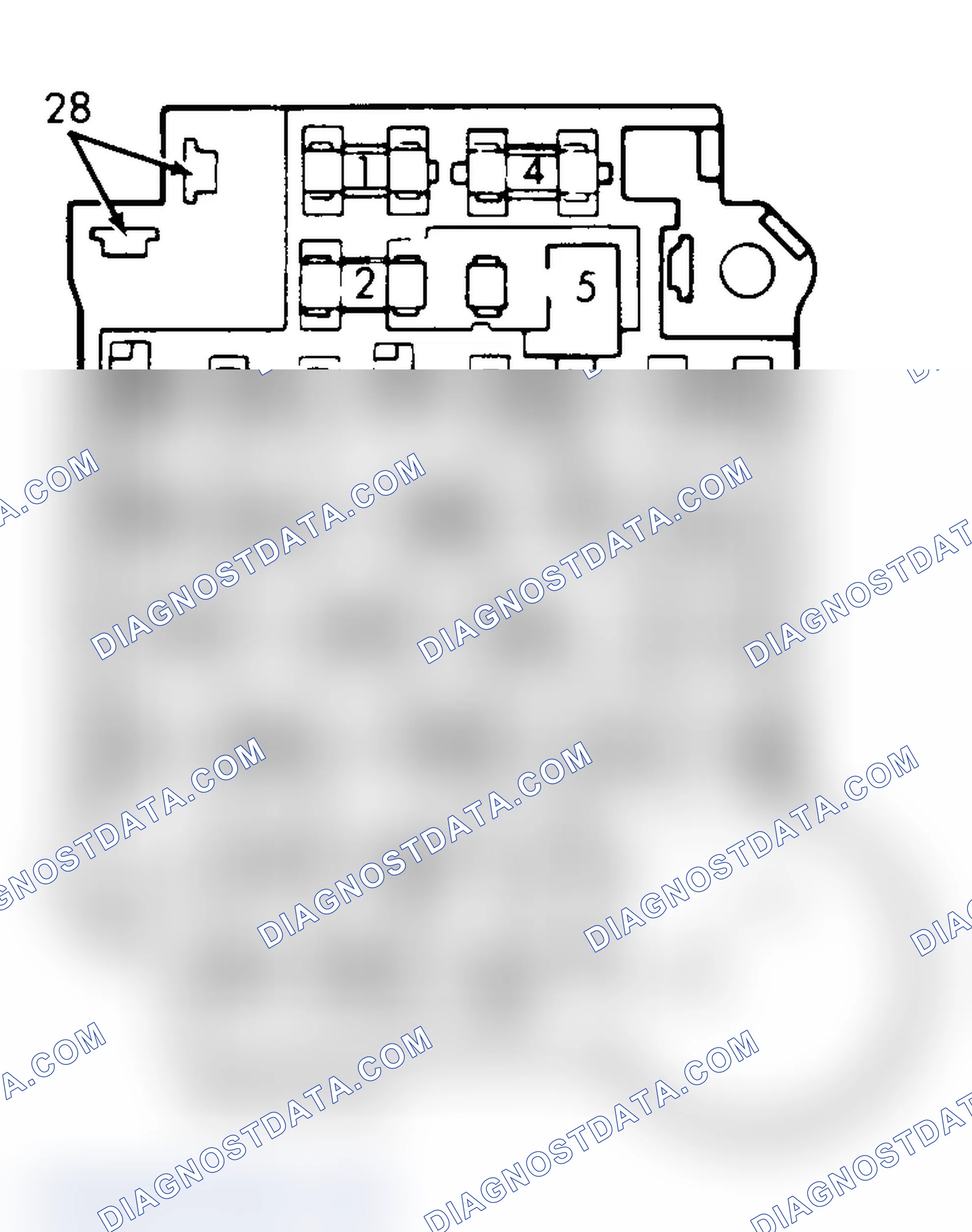 Scheme 2: FUSE PANEL ID (1983-85 LESABRE & 1983-90 ESTATE WAGONS)