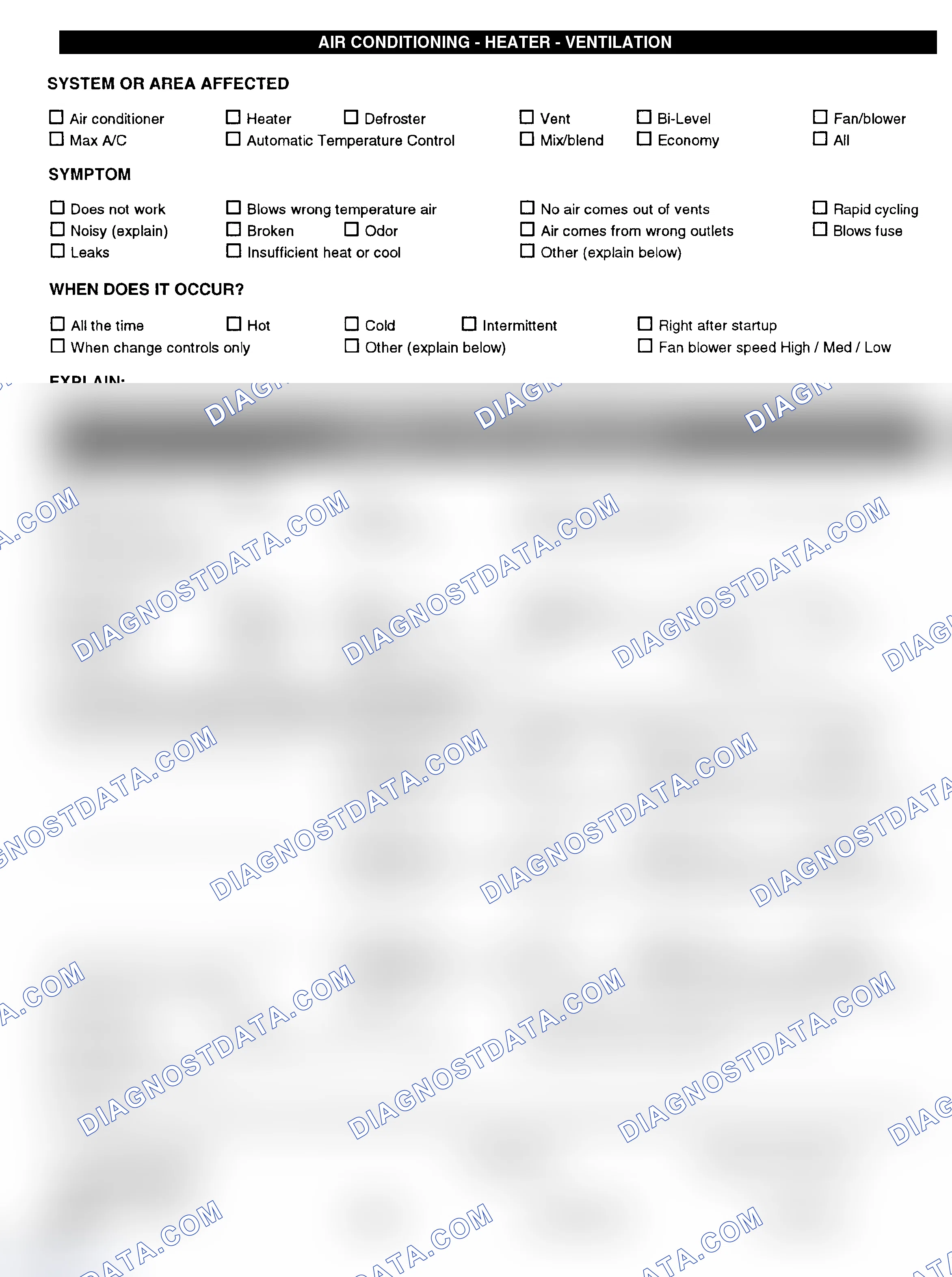 Scheme 4: Symptom Check List - Page 3