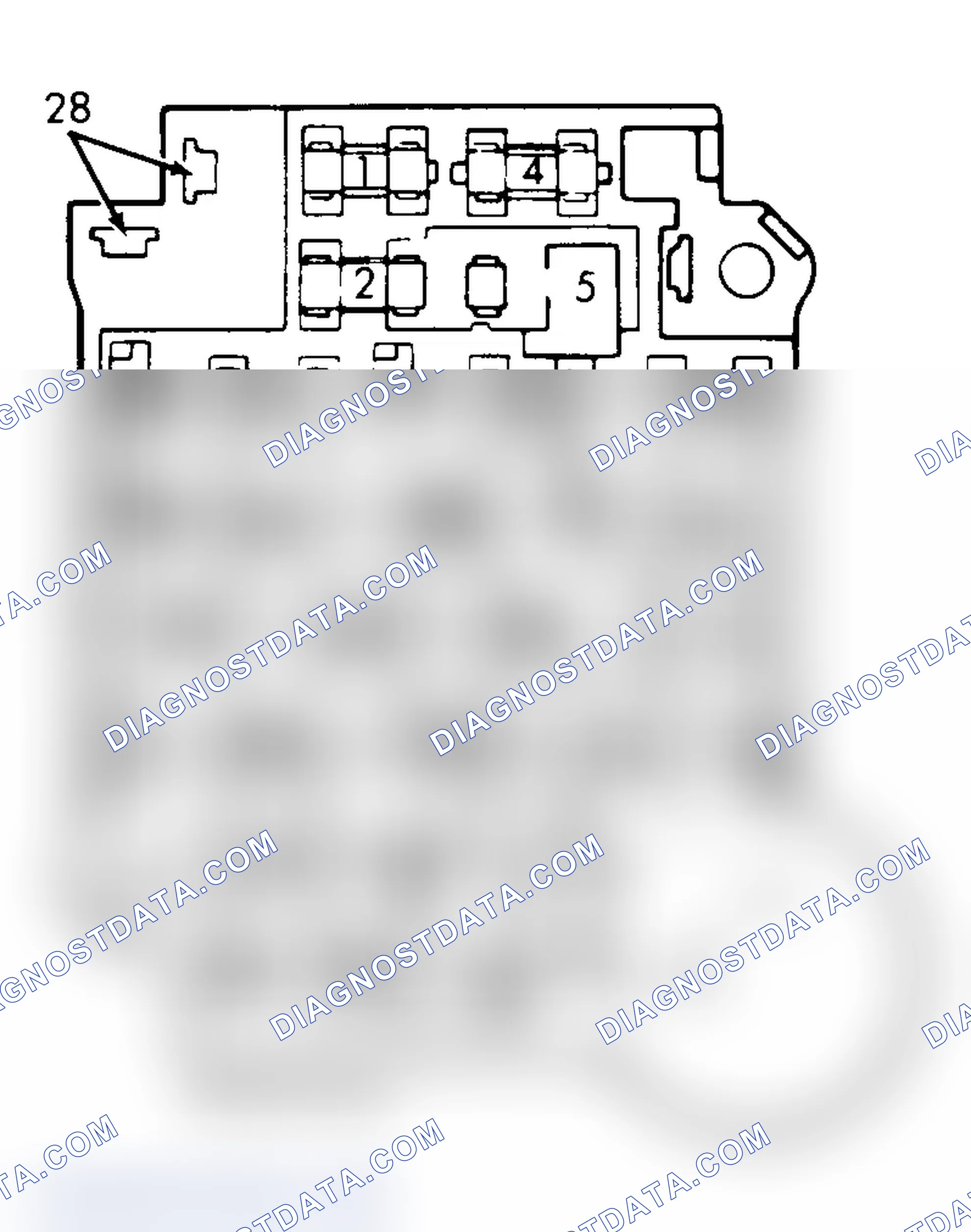 Scheme 1: FUSE PANEL ID (1983-85 LESABRE & 1983-90 ESTATE WAGONS)