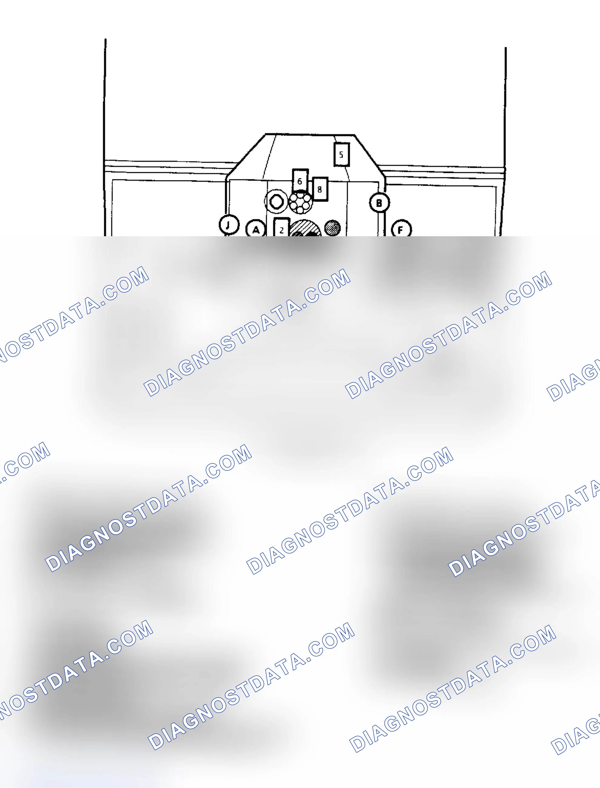 Scheme 150: Component Locations for "P" Series 5.7L