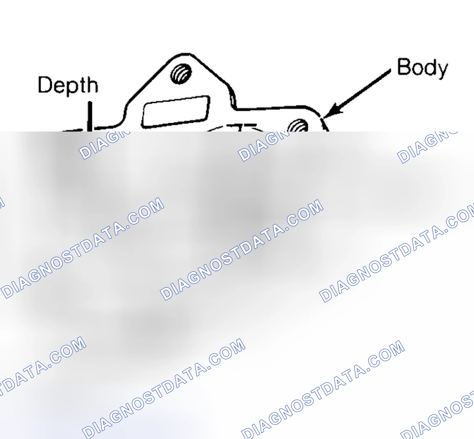 Scheme 35: Measuring Oil Pump Gear Cavity