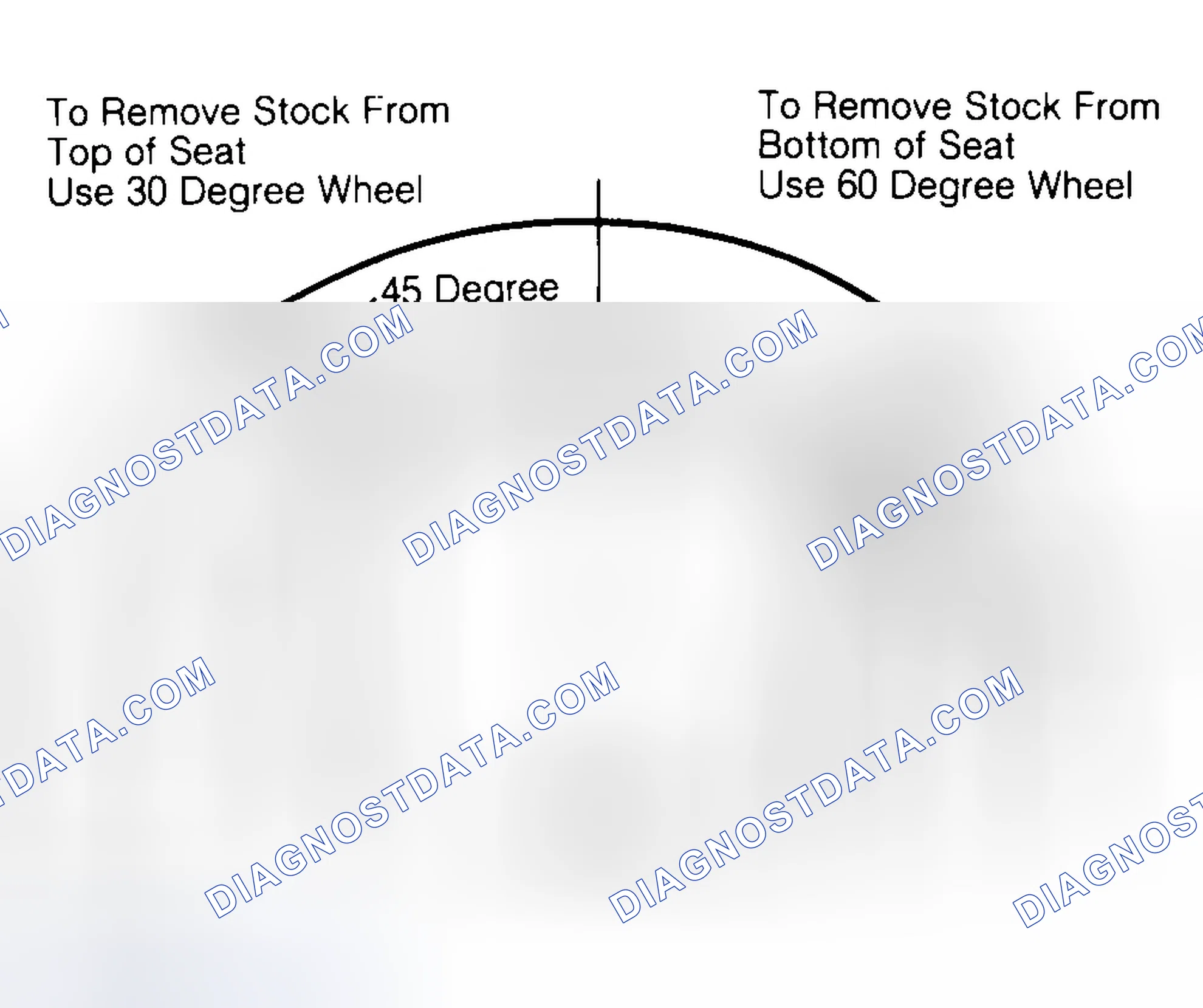 Scheme 19: Adjusting Valve Seat Width