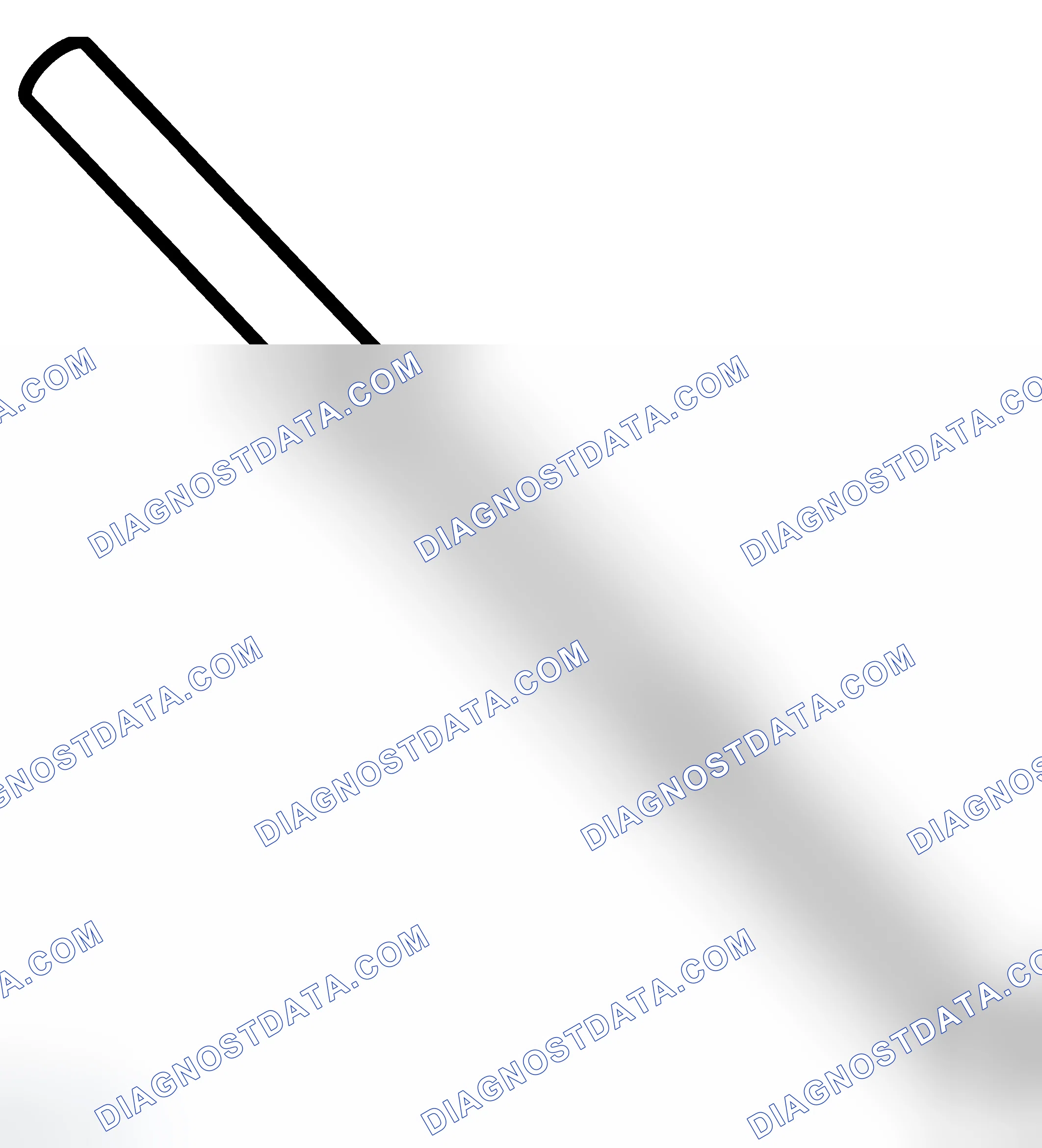 Scheme 779: 83 95 097 Locating shaft for valve seat cutter, 6 mm