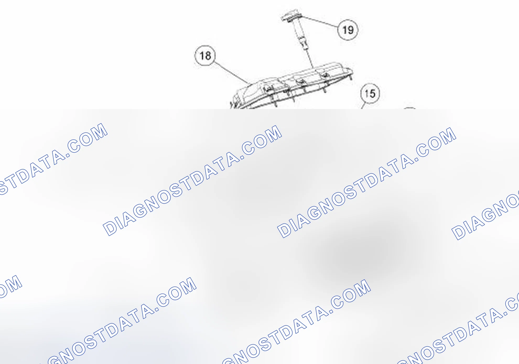 Scheme 341: Engine Upper - RH Cylinder Head