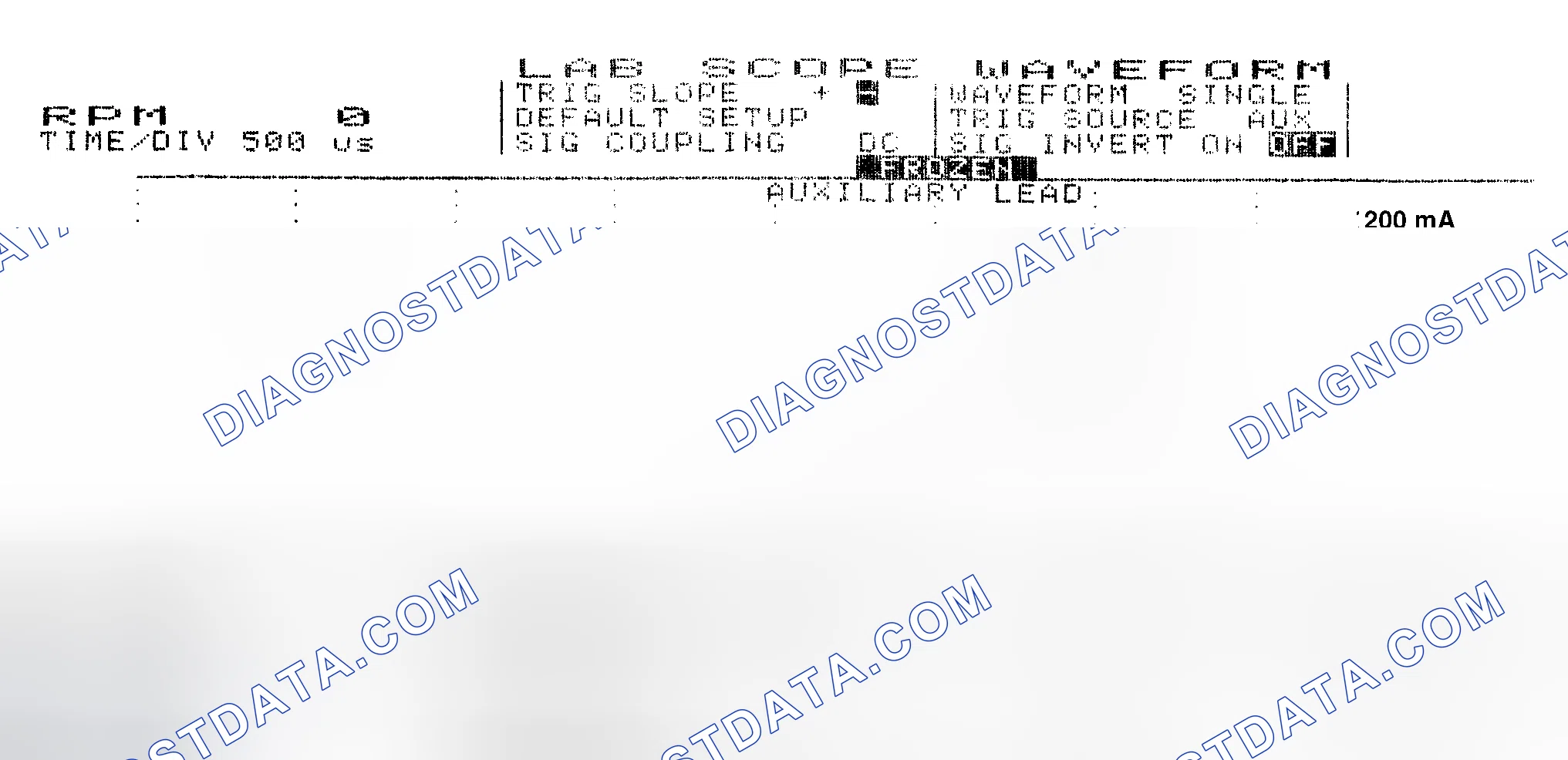 Scheme 17: Single Injector w/Normal Current Flow - Current Pattern