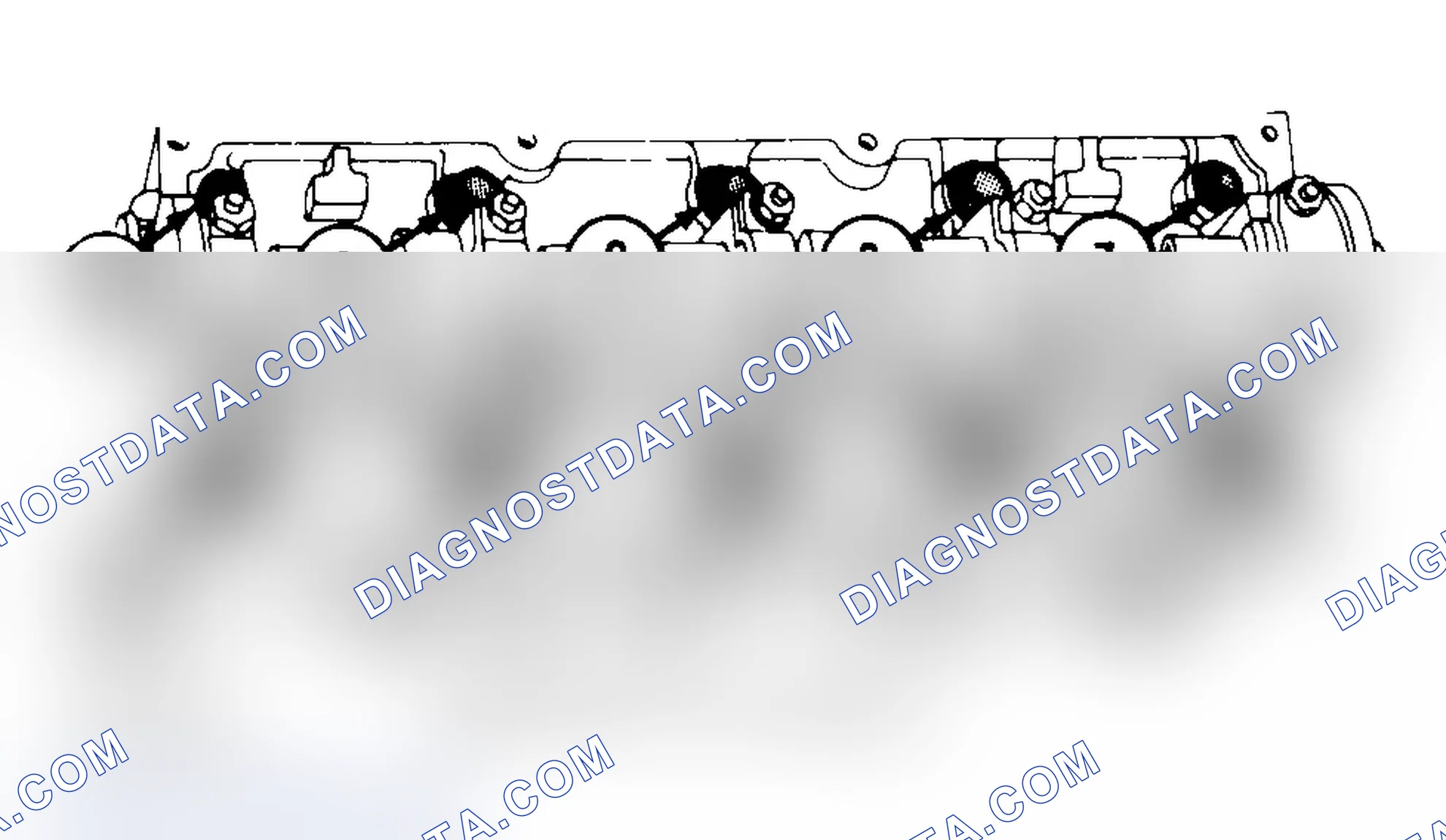 Scheme 3: Typical Cylinder Head Tightening or Loosening Sequence