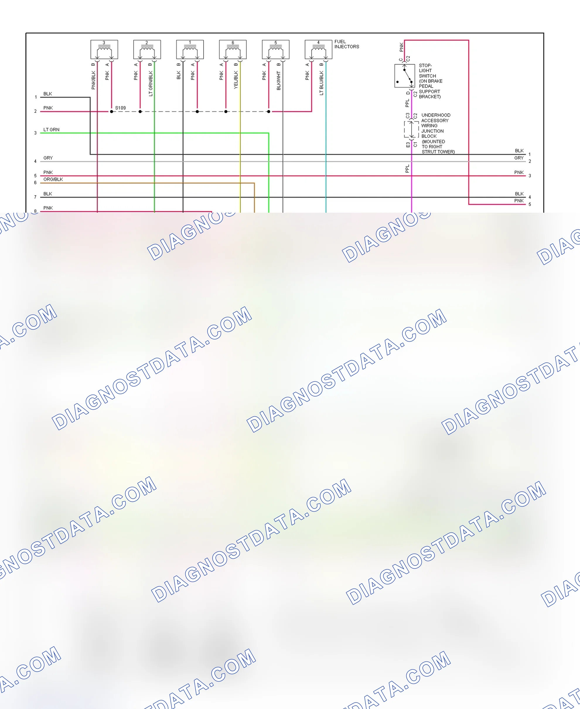 Scheme 111: PCM Wiring Diagram (Grand Prix - 3.1L - 2 Of 4)