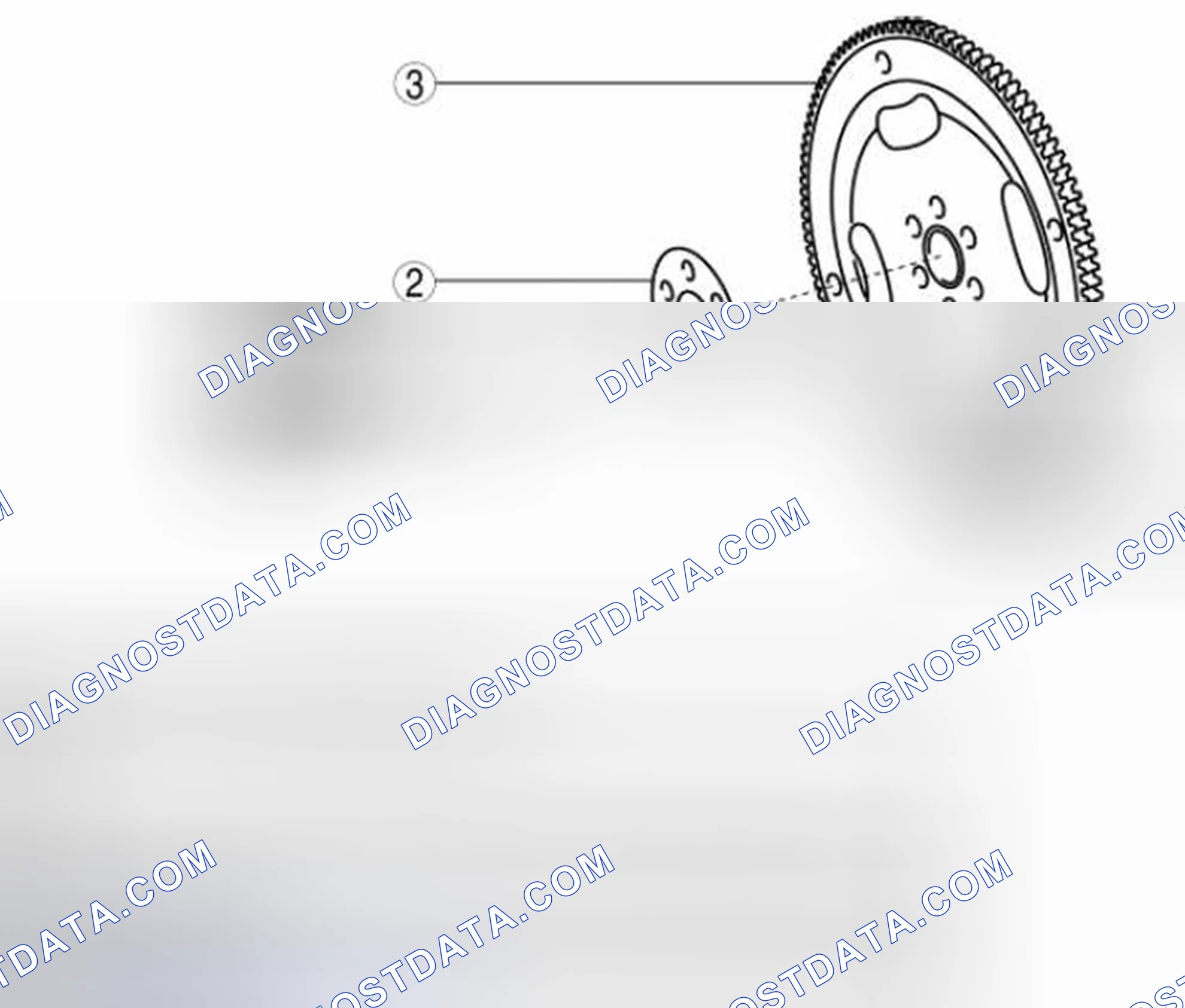 Scheme 424: DRIVE PLATE REMOVAL/INSTALLATION [FW6A-EL]