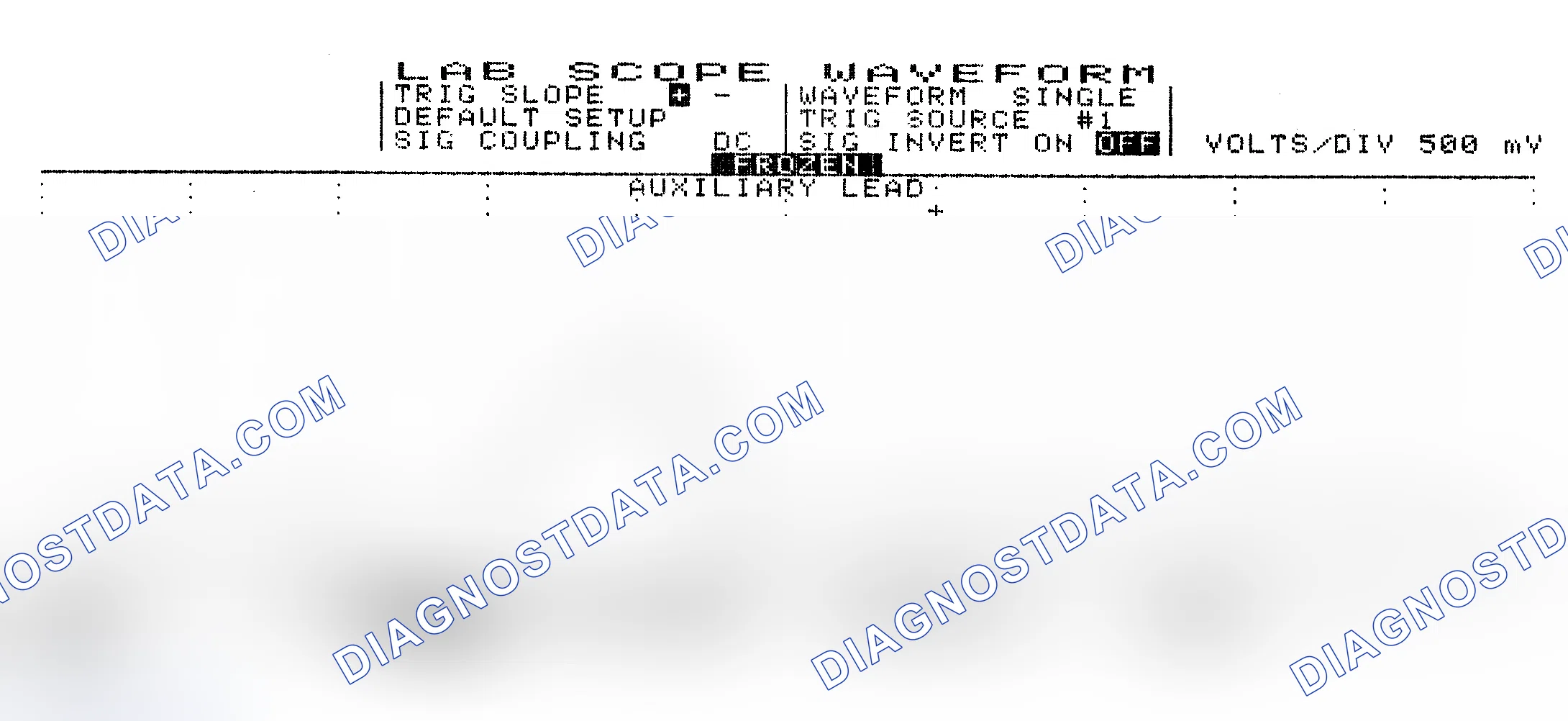 Scheme 10: Single Injector w/Excessive Current Flow - Current Pattern