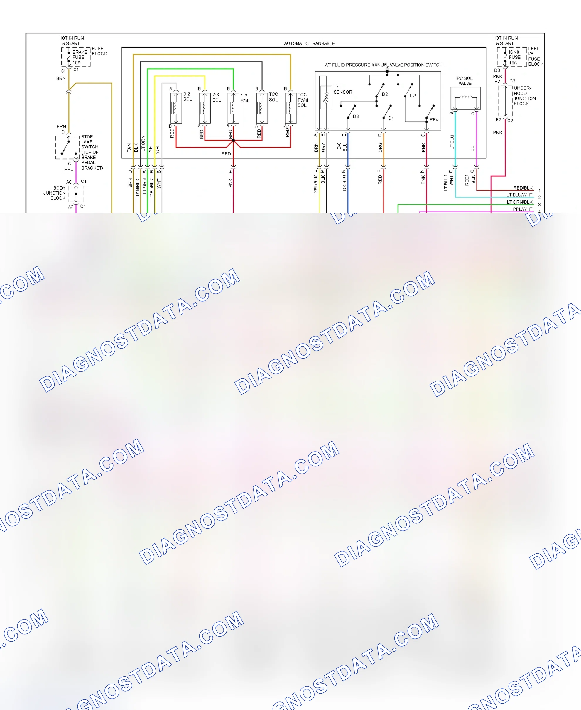 Scheme 22: PCM Wiring Diagram (Sierra & Silverado - 4.3L VIN W - 3 Of 4)