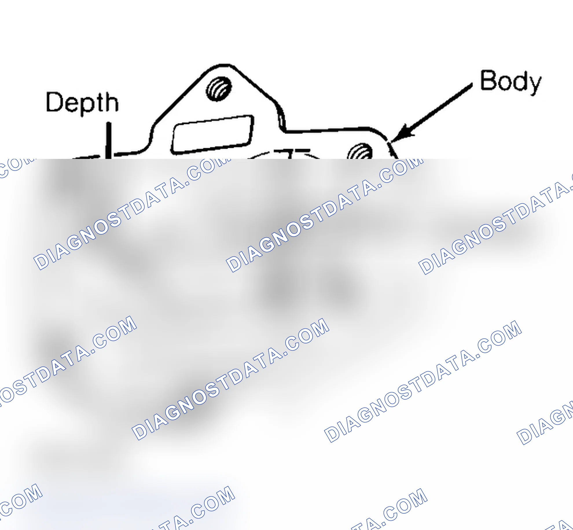 Scheme 35: Measuring Oil Pump Gear Cavity