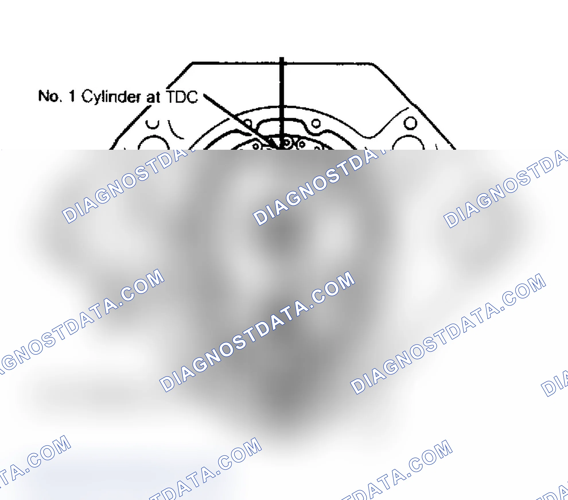 Scheme 28: Timing Chain Sprocket Alignment Align marks on camshaft and crankshaft sprockets.