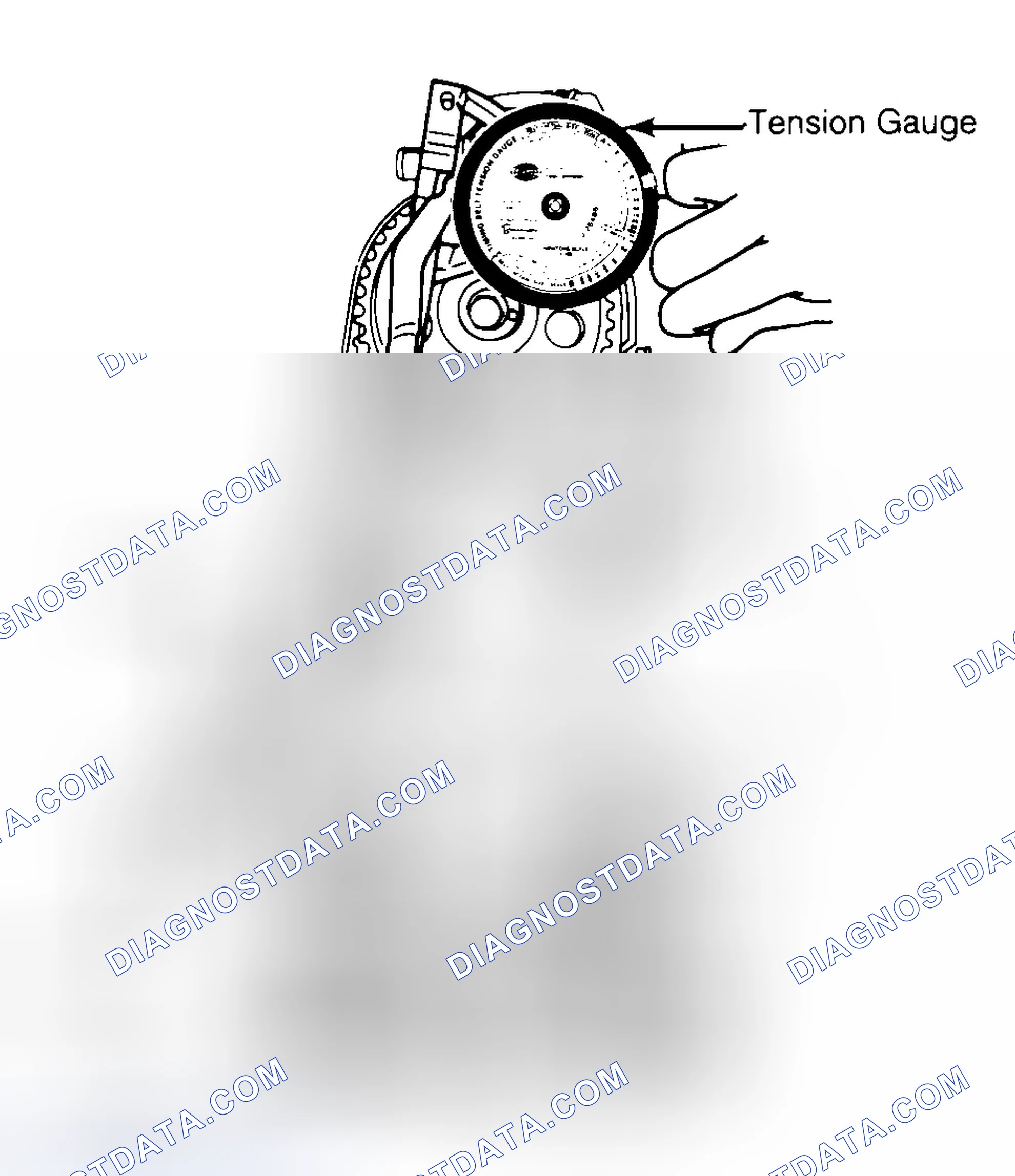 Scheme 3: Adjusting Typical Timing Belt Tension