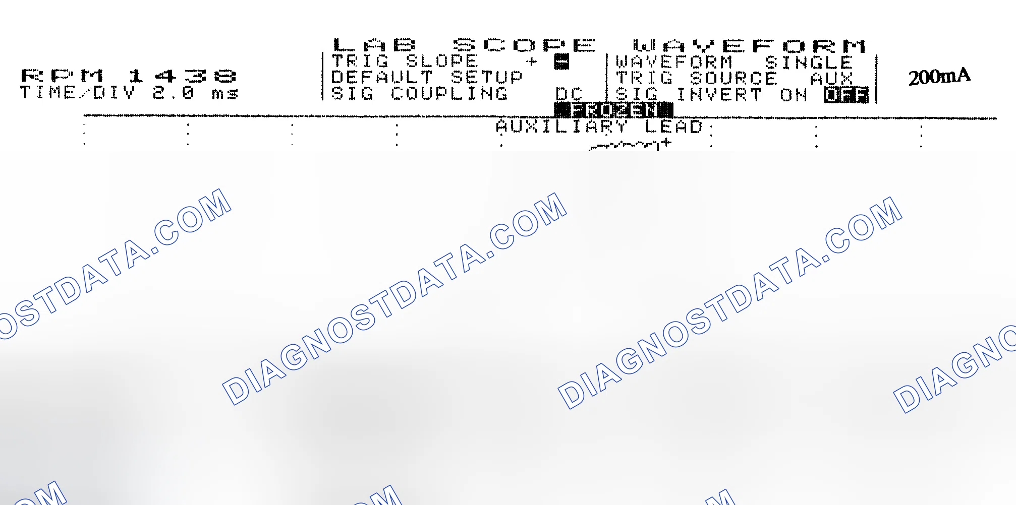 Scheme 15: Single Injector w/Normal Current Flow - Current Pattern