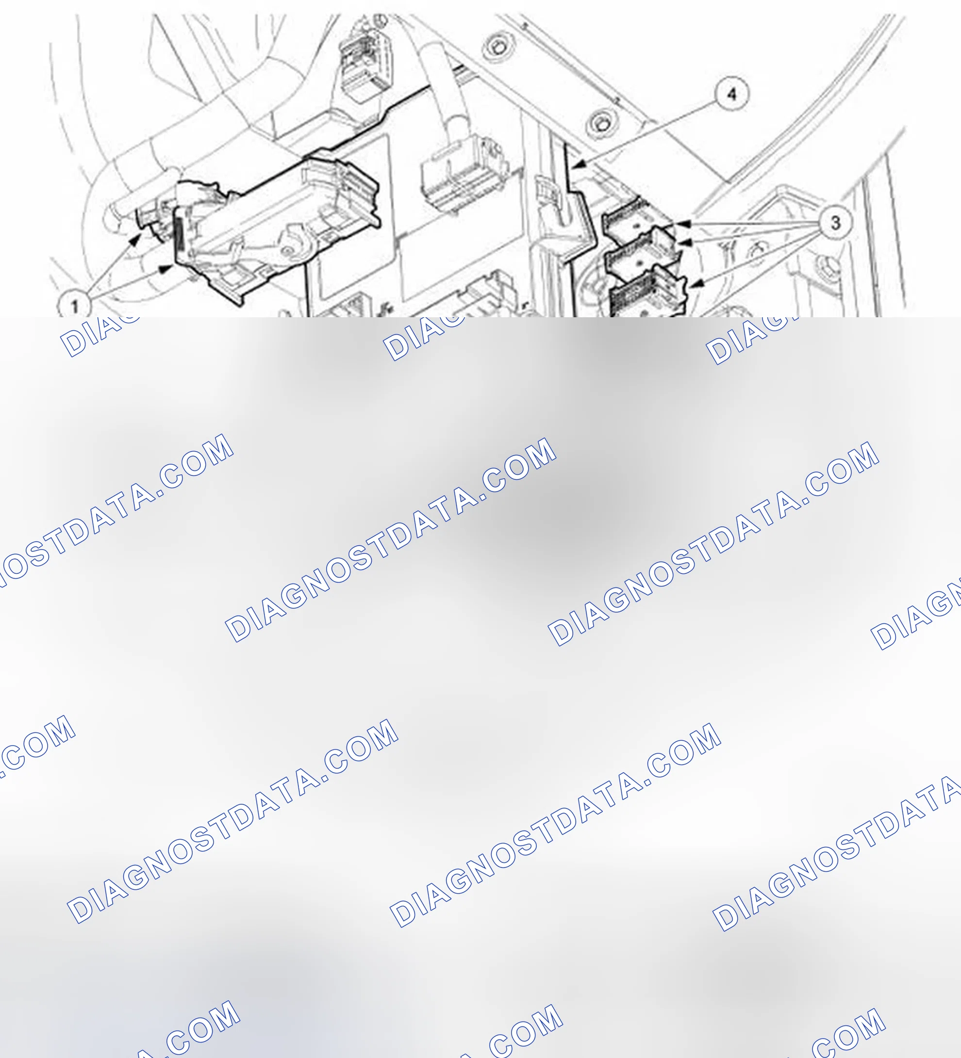 Scheme 4: Identifying Smart Junction Box (SJB) Remove/Install Components - With Torque Specifications