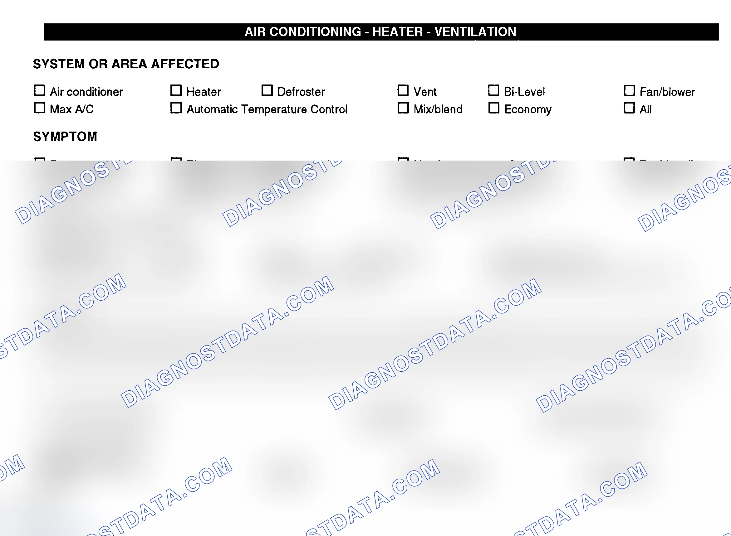 Scheme 8: Air Conditioning, Heater & Ventilation