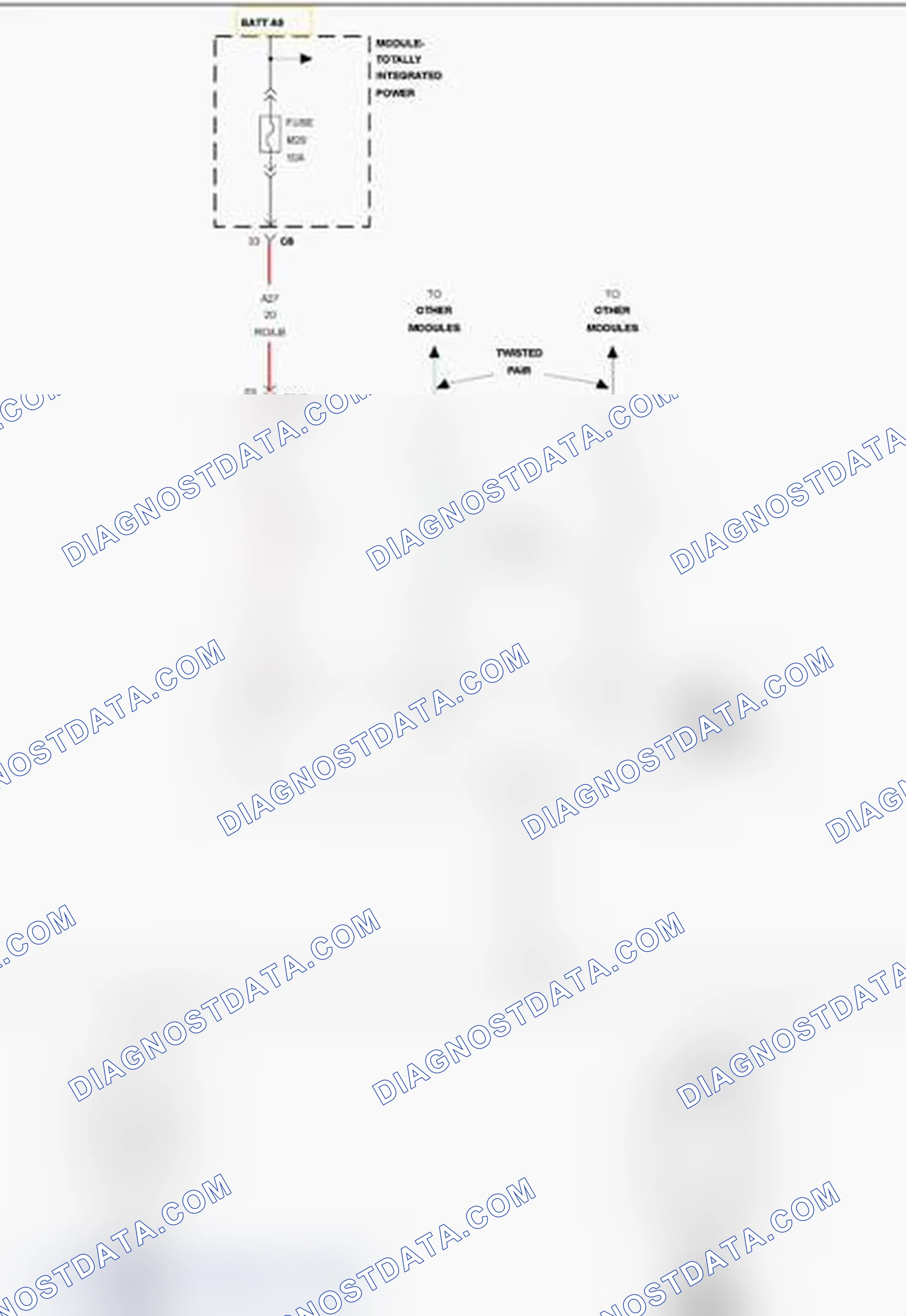 Scheme 287: NO RESPONSE FROM TPM (TIRE PRESSURE MONITORING) MODULE