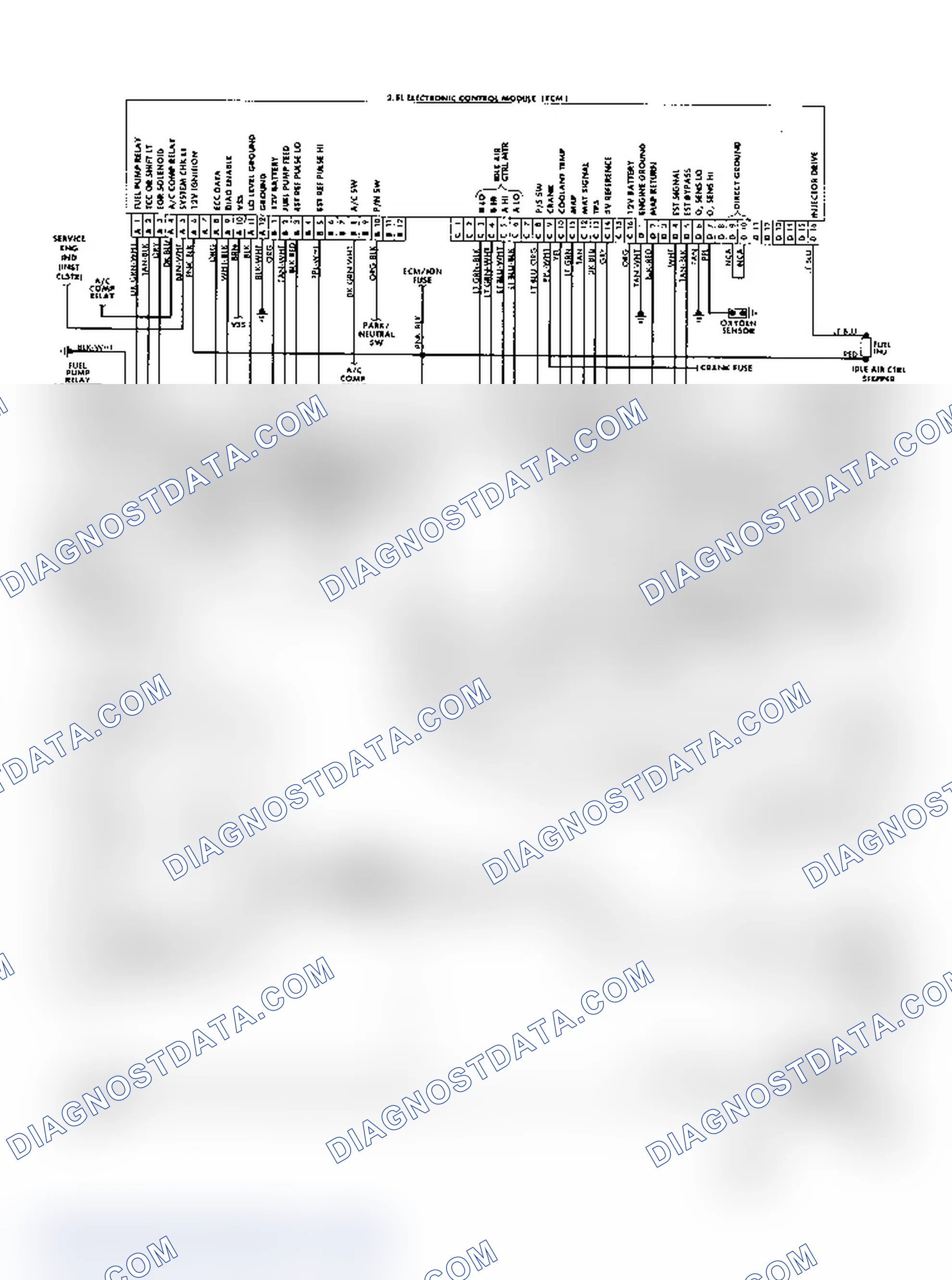 Scheme 178: "S/T" Series (2.5L) Wiring Diagram