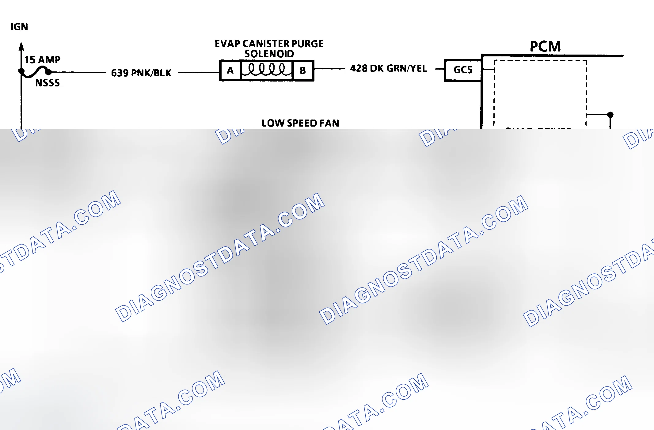 Scheme 209: CODE 26 - QUAD-DRIVER ERROR (3.8L "E" BODY)(1 OF 3)