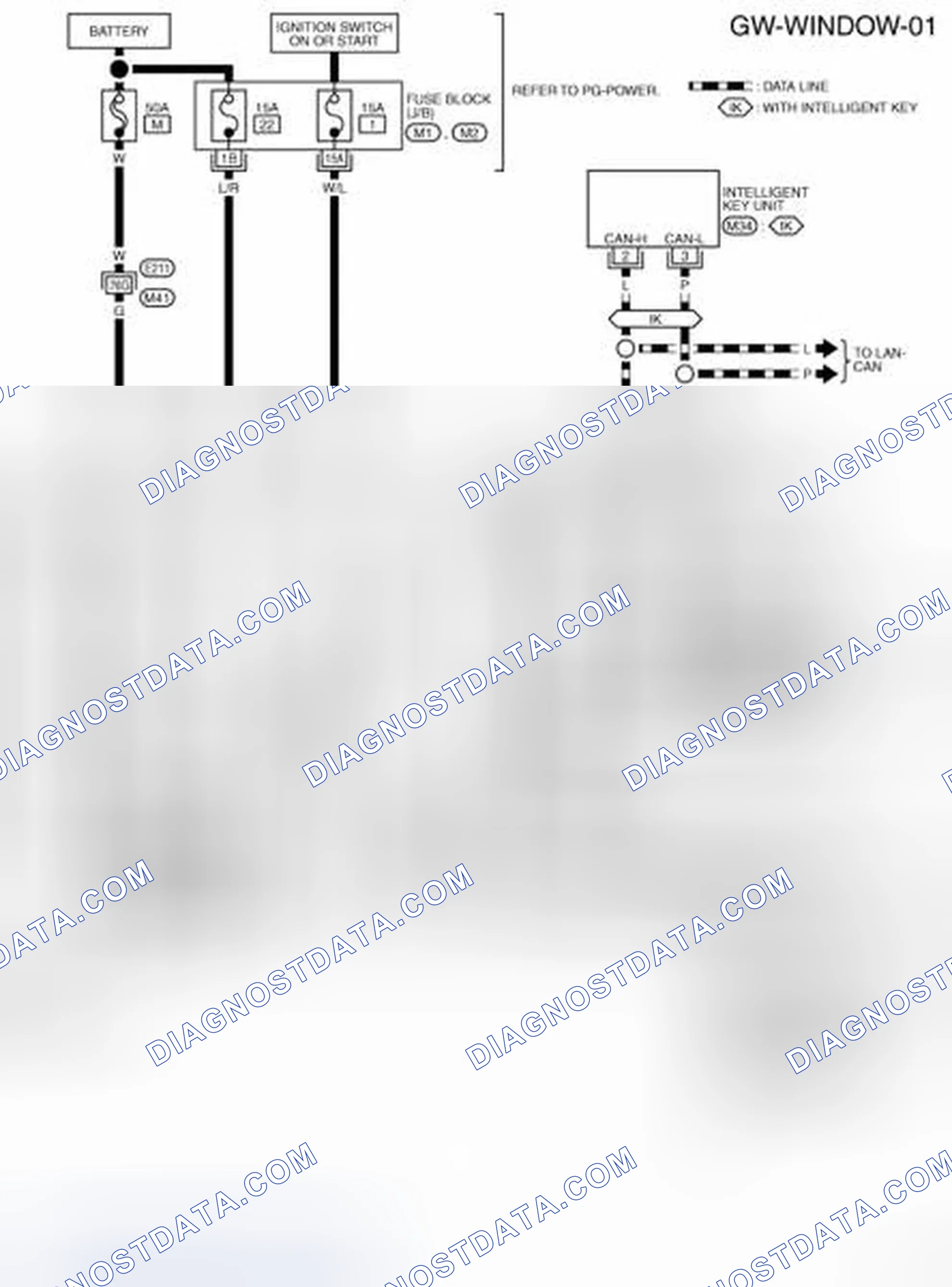 Scheme 68: Wiring Diagram - WINDOW