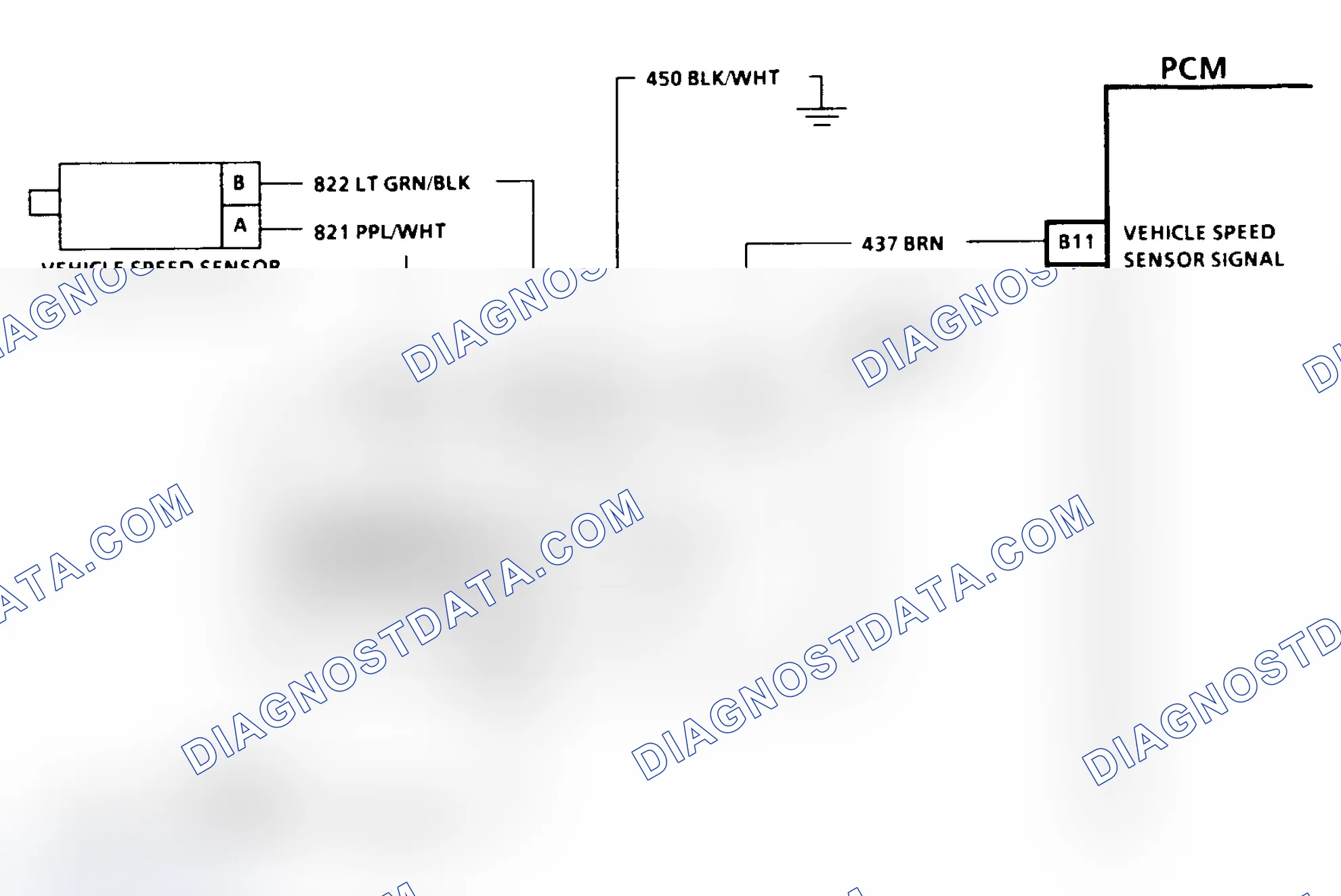 Scheme 41: Code 24 Schematic (C & K Series 2WD W/4L80-E Trans.) Vehicle Speed Sensor