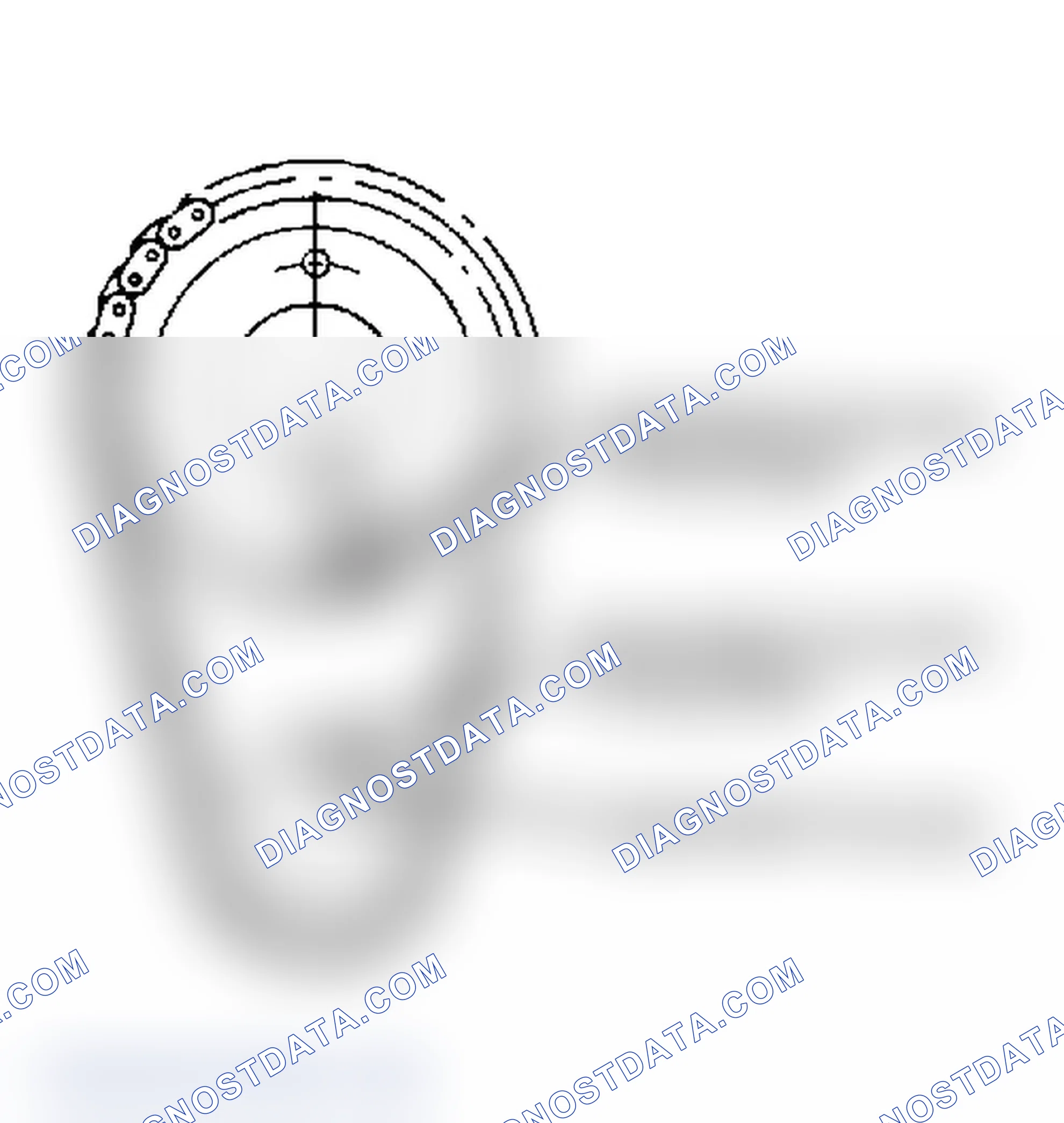 Scheme 21: Timing Chain Sprocket Alignment