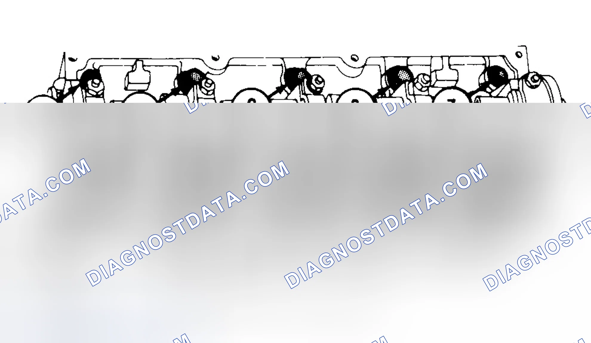 Scheme 7: Typical Cylinder Head Tightening or Loosening Sequence