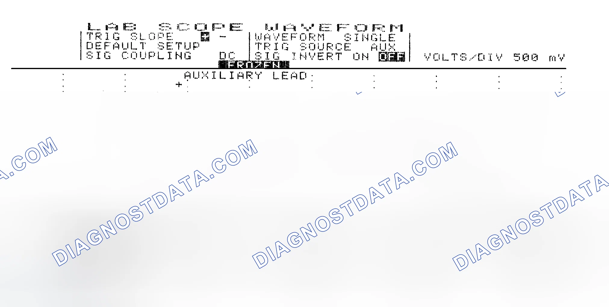 Scheme 14: Single Injector w/Excessive Current Flow - Current Pattern